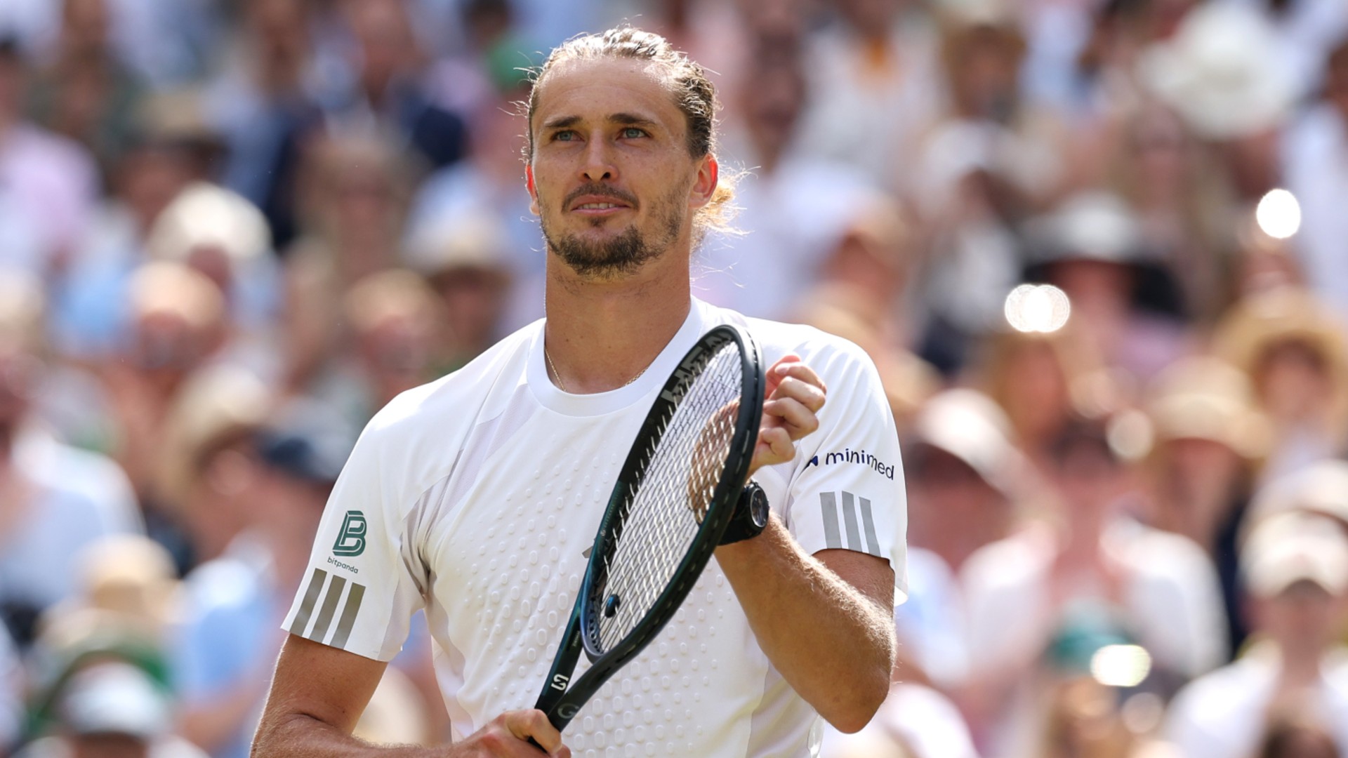 Zverev sinks Fery at Wimbledon