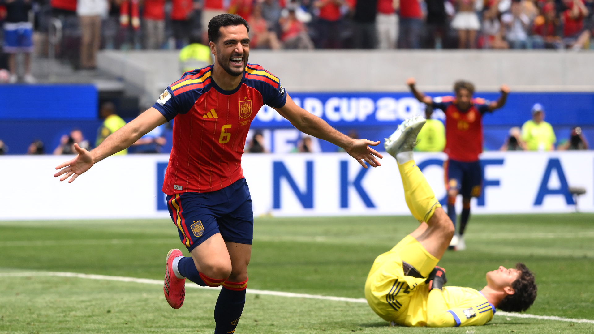 Report: Spain 2-1 Belgium