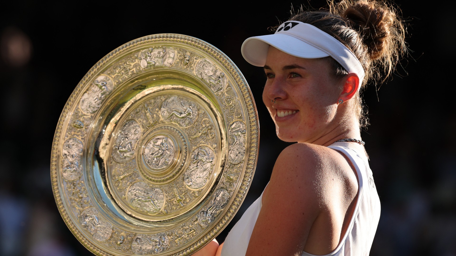 Noskova is the Wimbledon champion