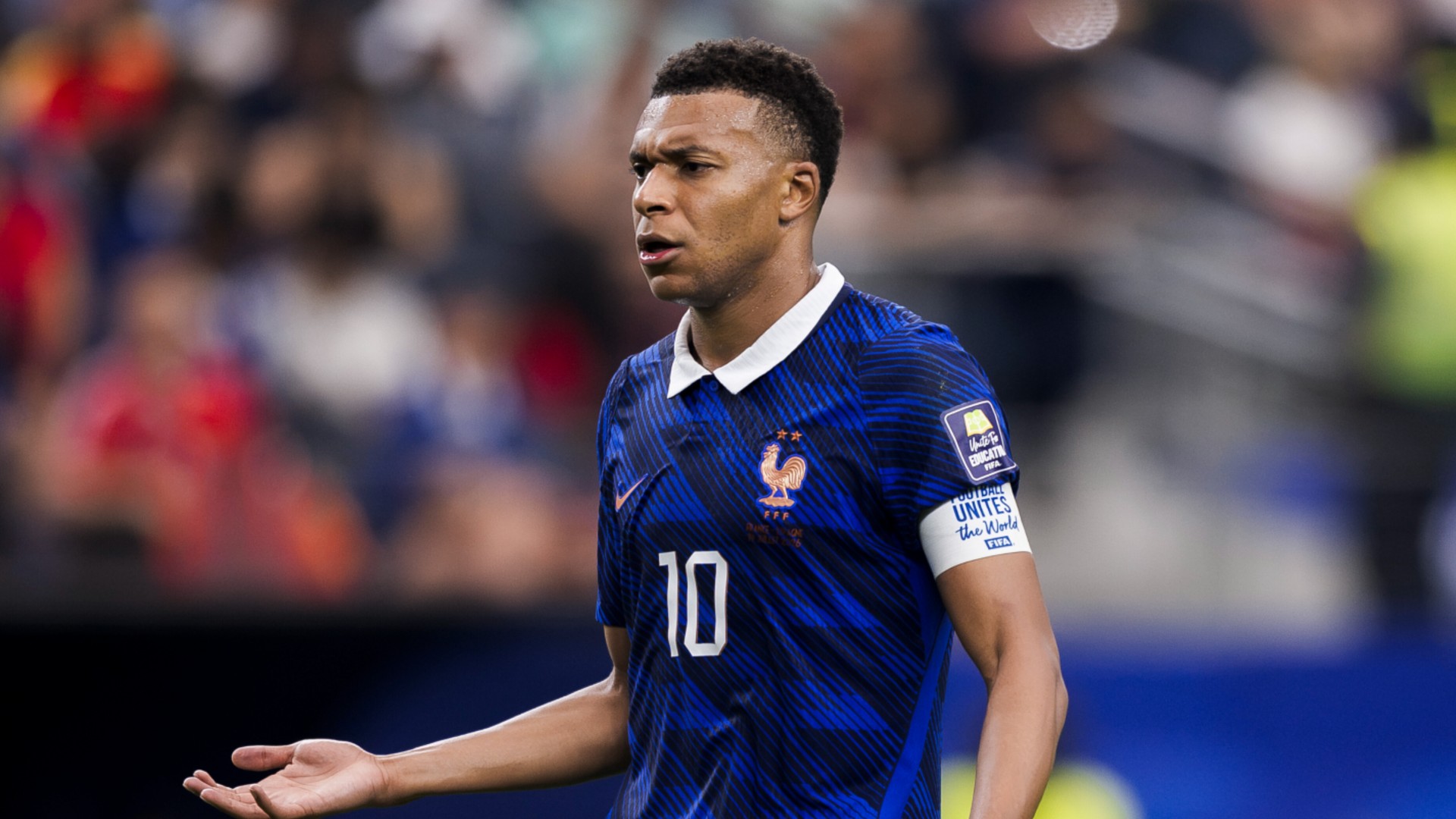 Mbappe frustrated by France display