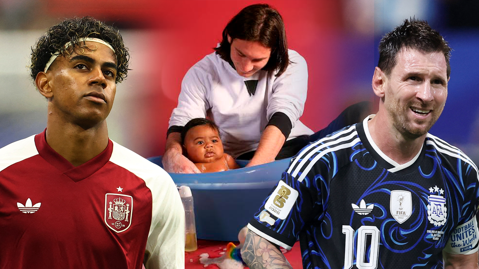 Lamine Yamal, Messi