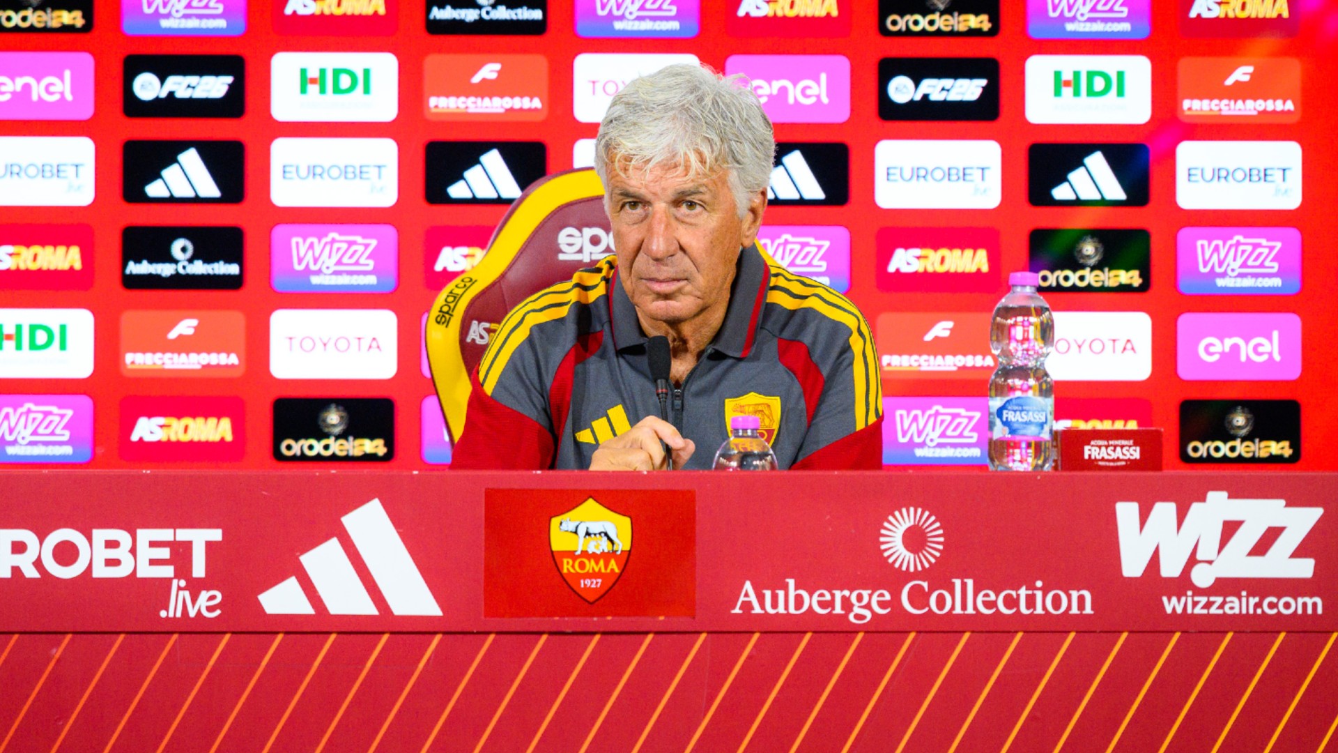Gasperini urges Roma to move faster