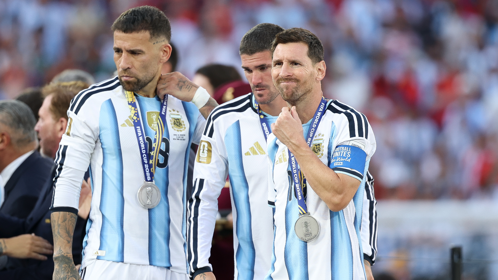 Otamendi says Argentina farewell