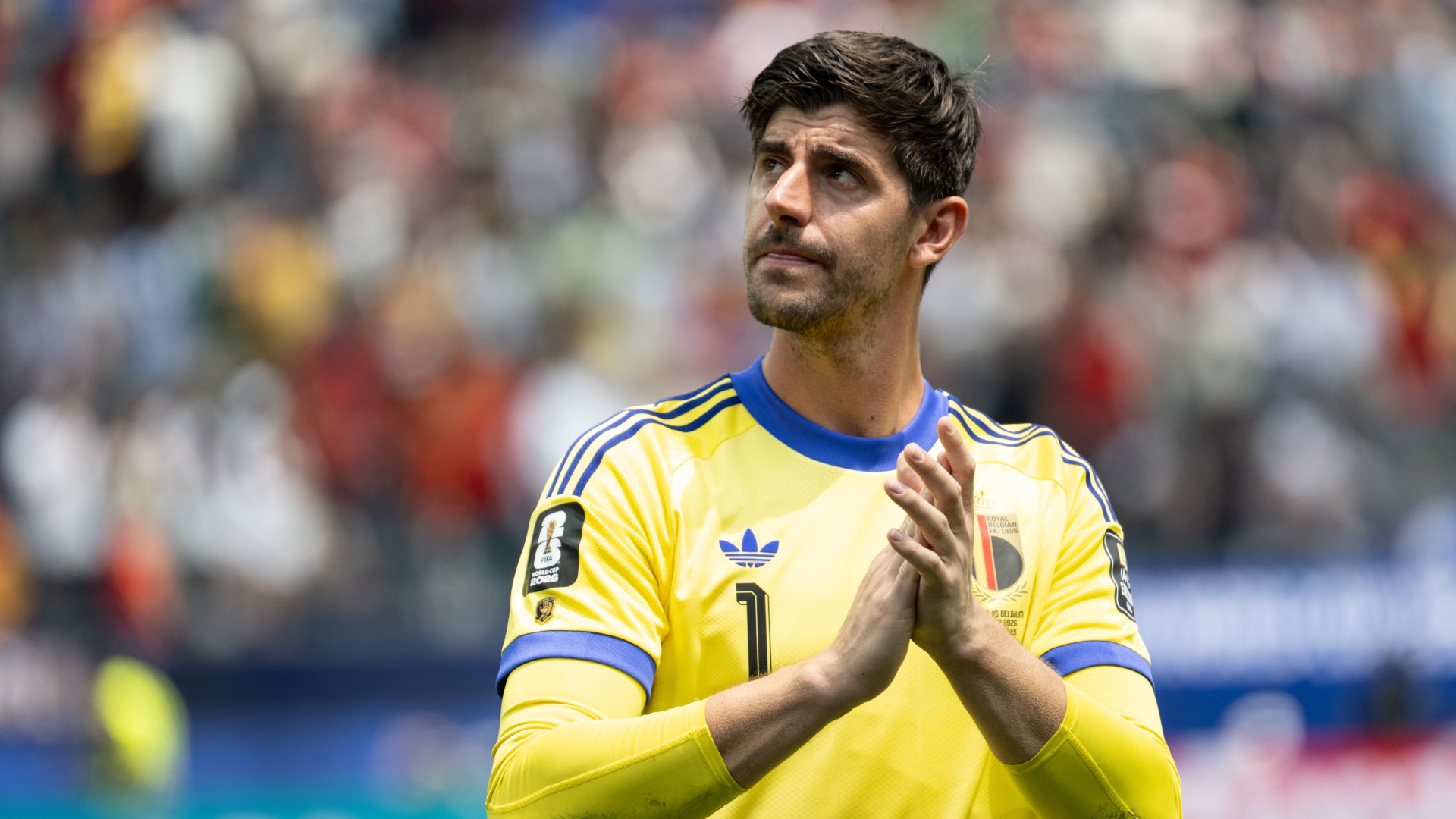 Courtois excited by Van Bommel