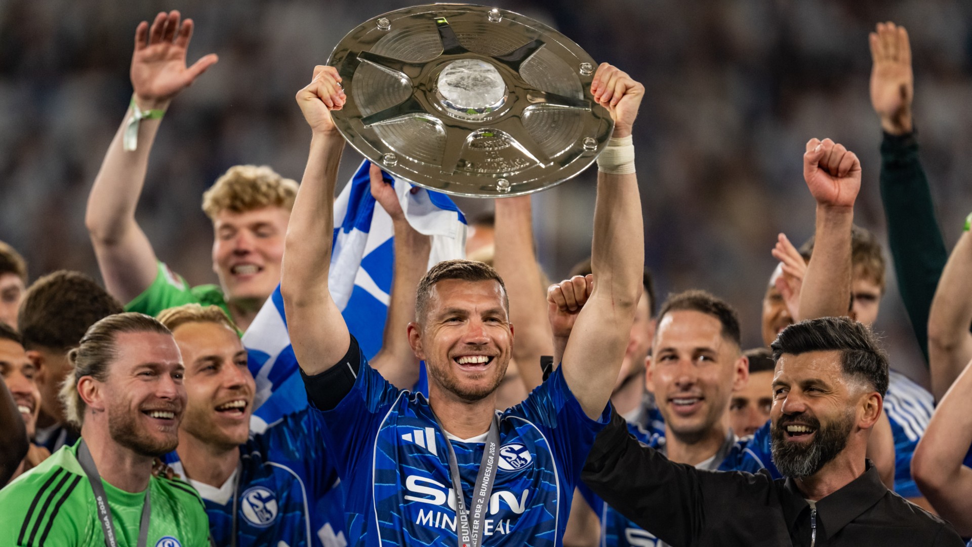 Dzeko extends Schalke stay