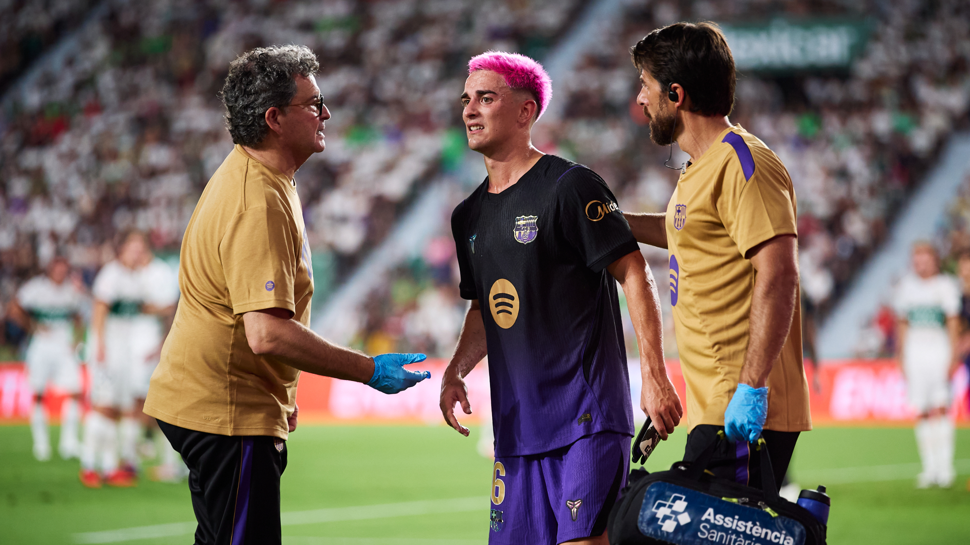 Gavi injury only a bruise – Barca