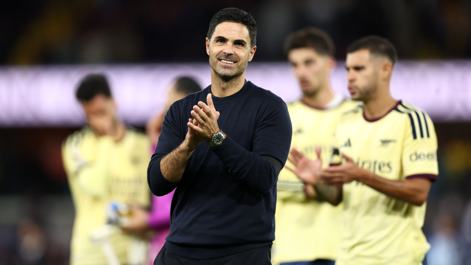 Arteta: Title pressure already on