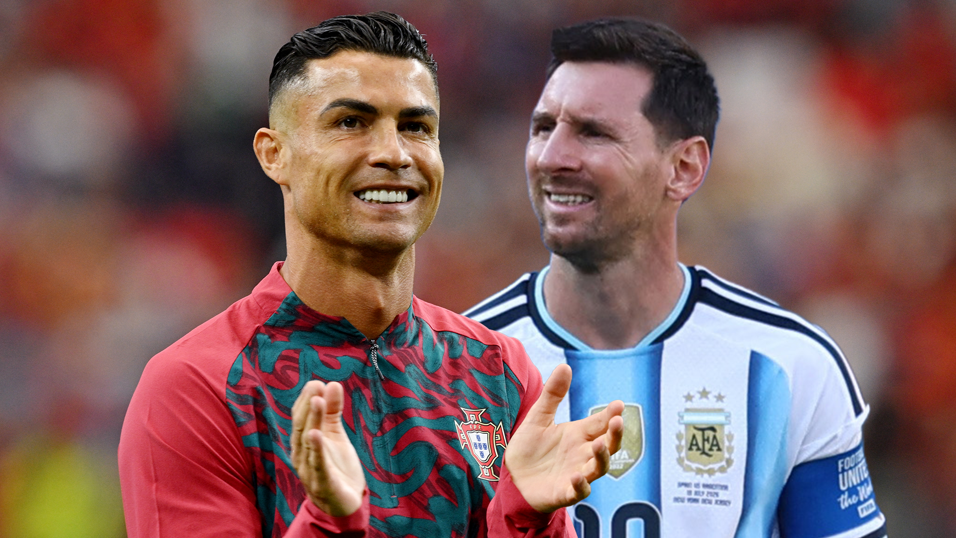 Cristiano Ronaldo y Lionel Messi