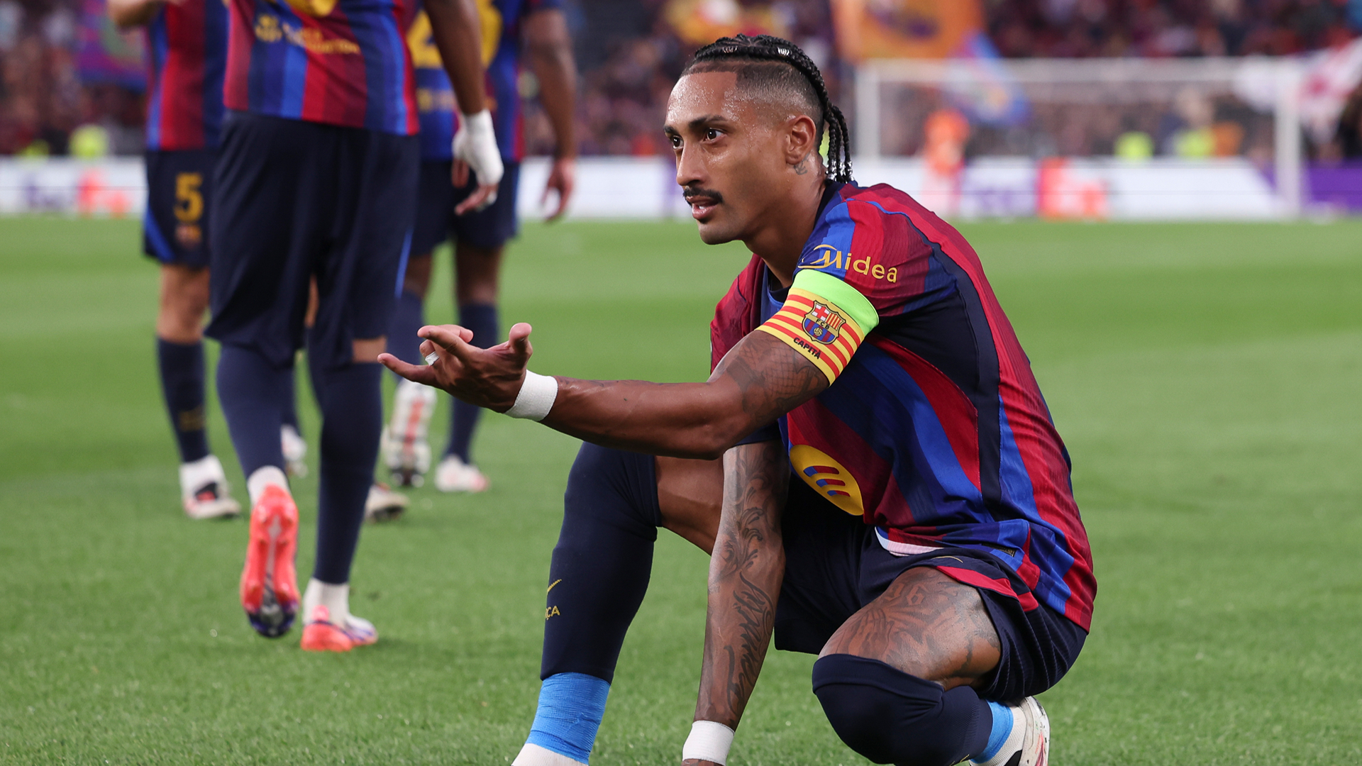 Raphinha focused on Barca