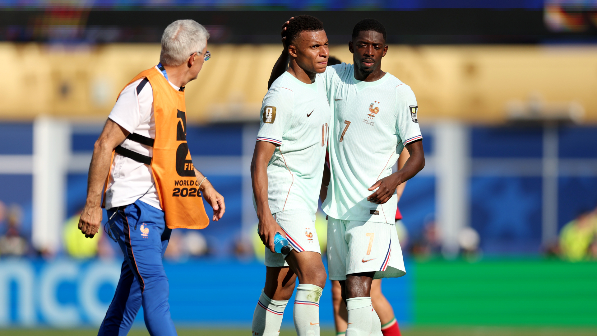 No tensions between Mbappe, Dembele