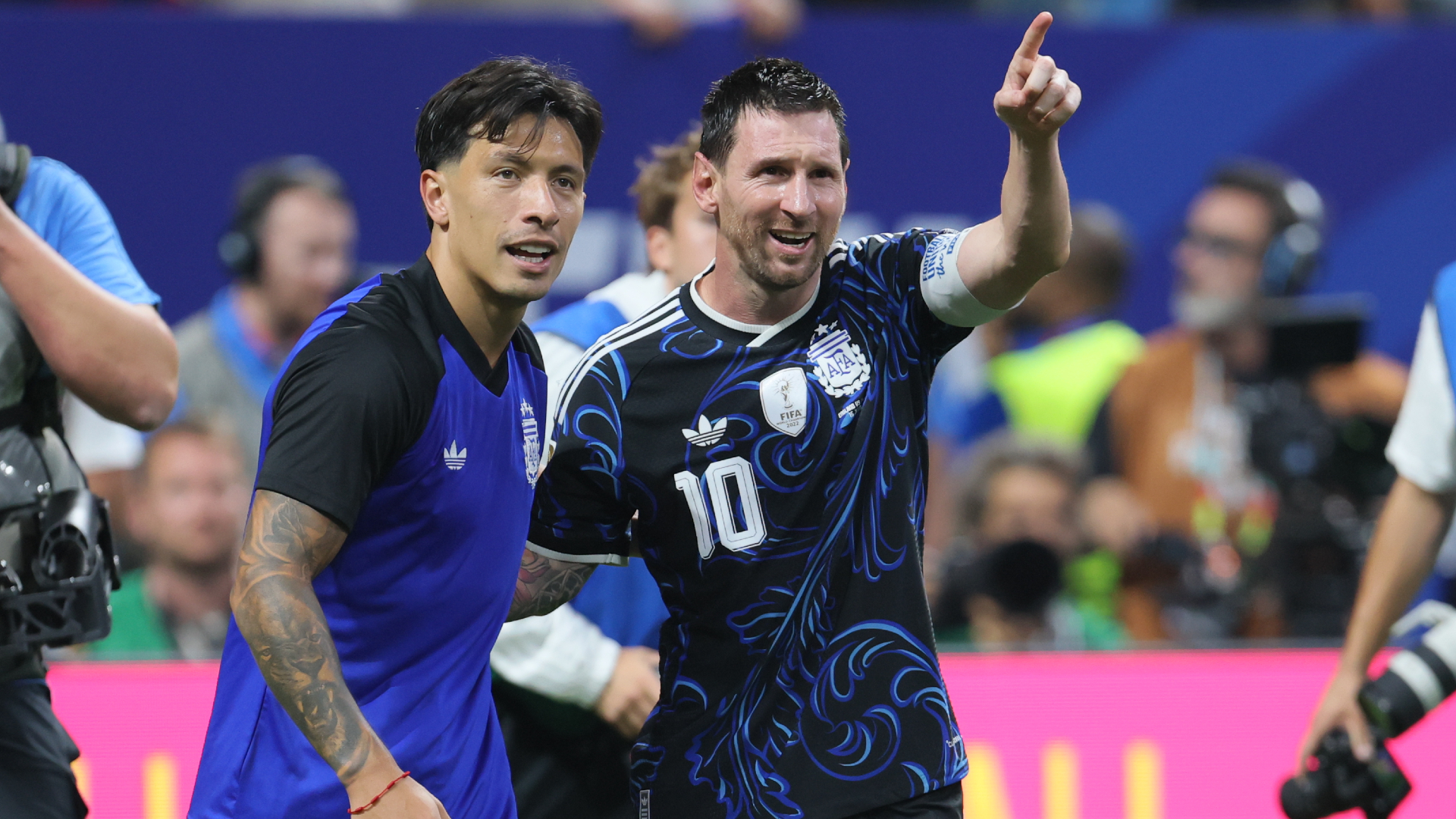 Martinez: Time to celebrate Messi