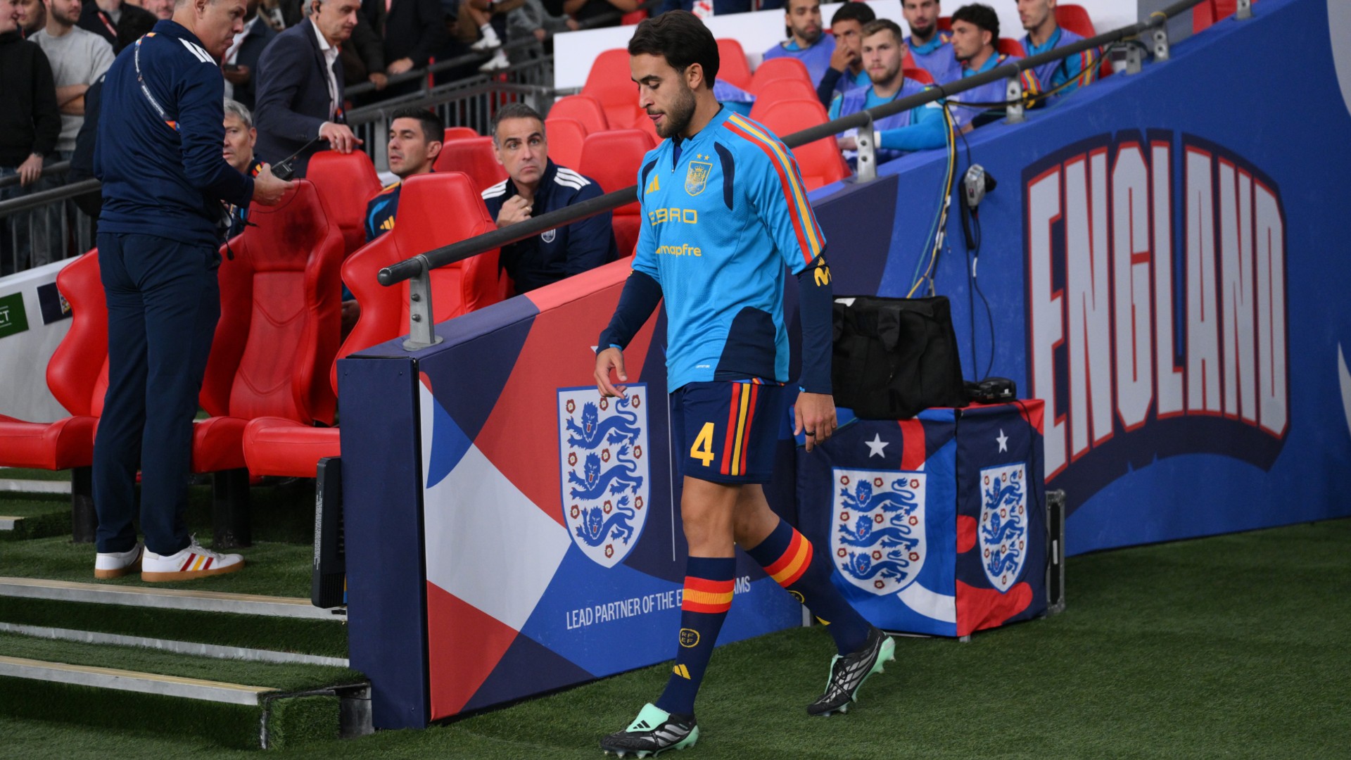 Le Normand in for Garcia for Spain