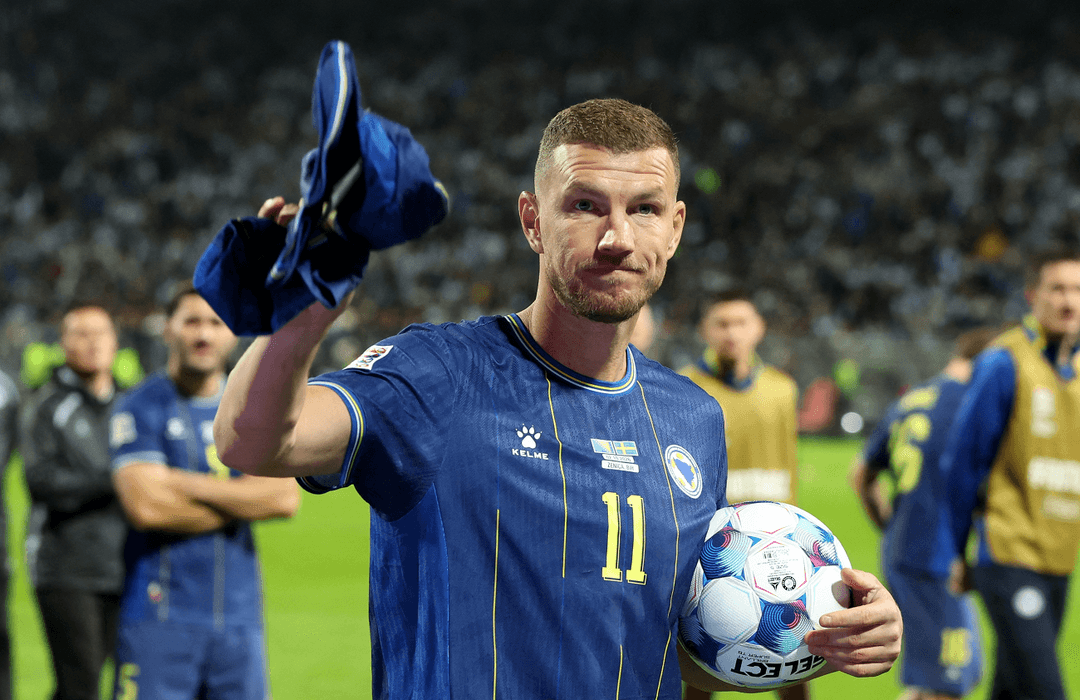 الصورة الرئيسية لمقال: إيدين دجيكو يودّع المنتخب البوسني