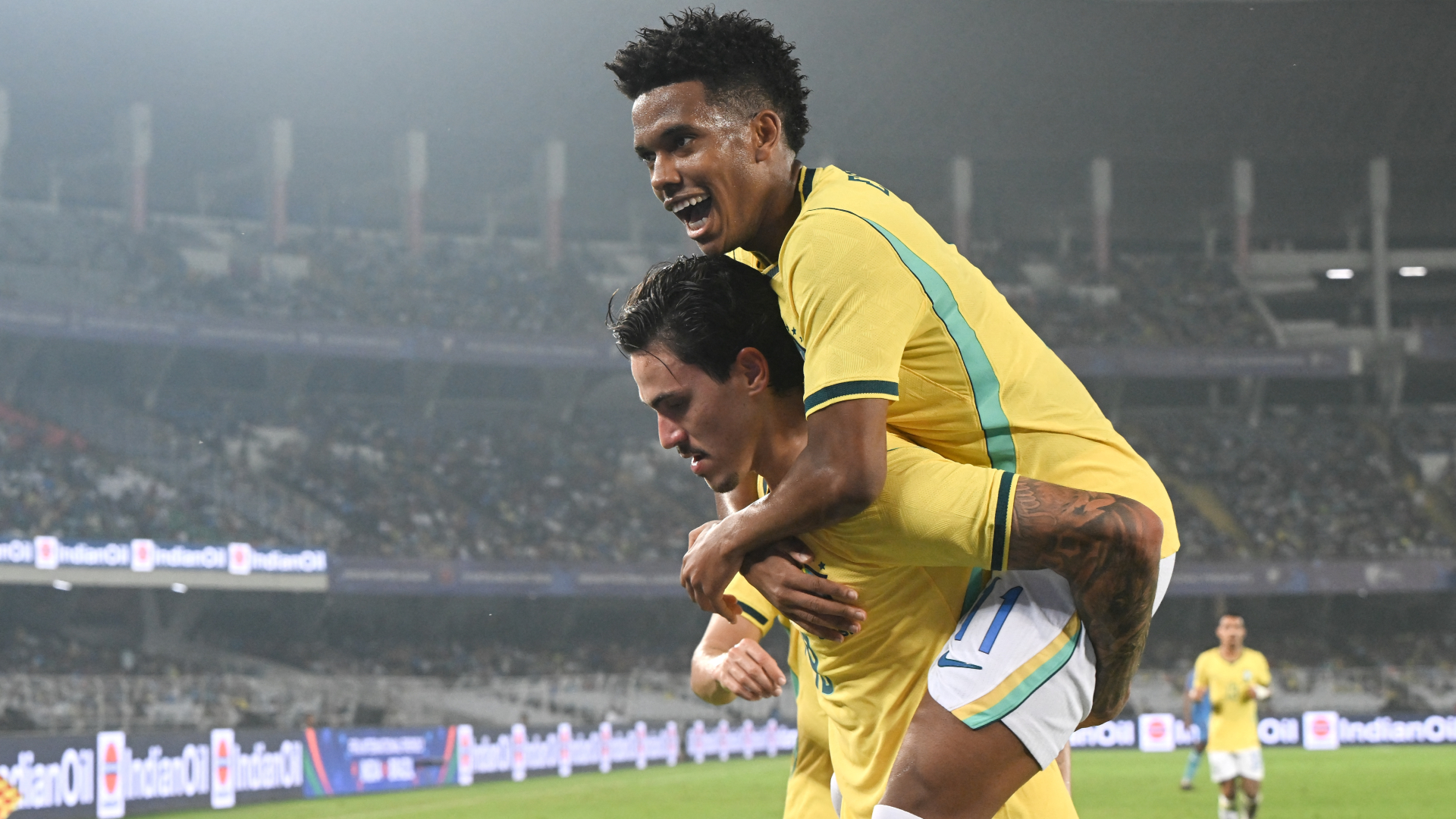 Report: India 0-4 Brazil