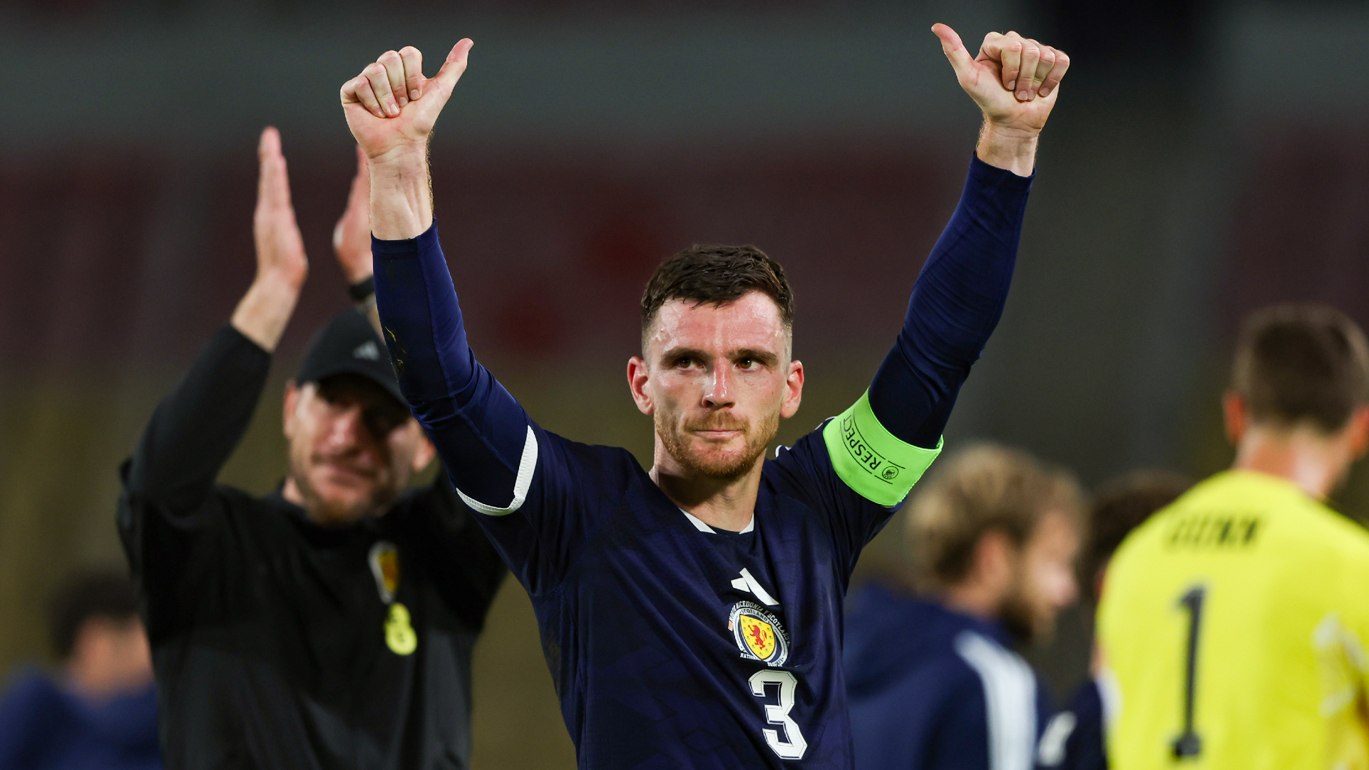 Robertson marks 100th cap with win