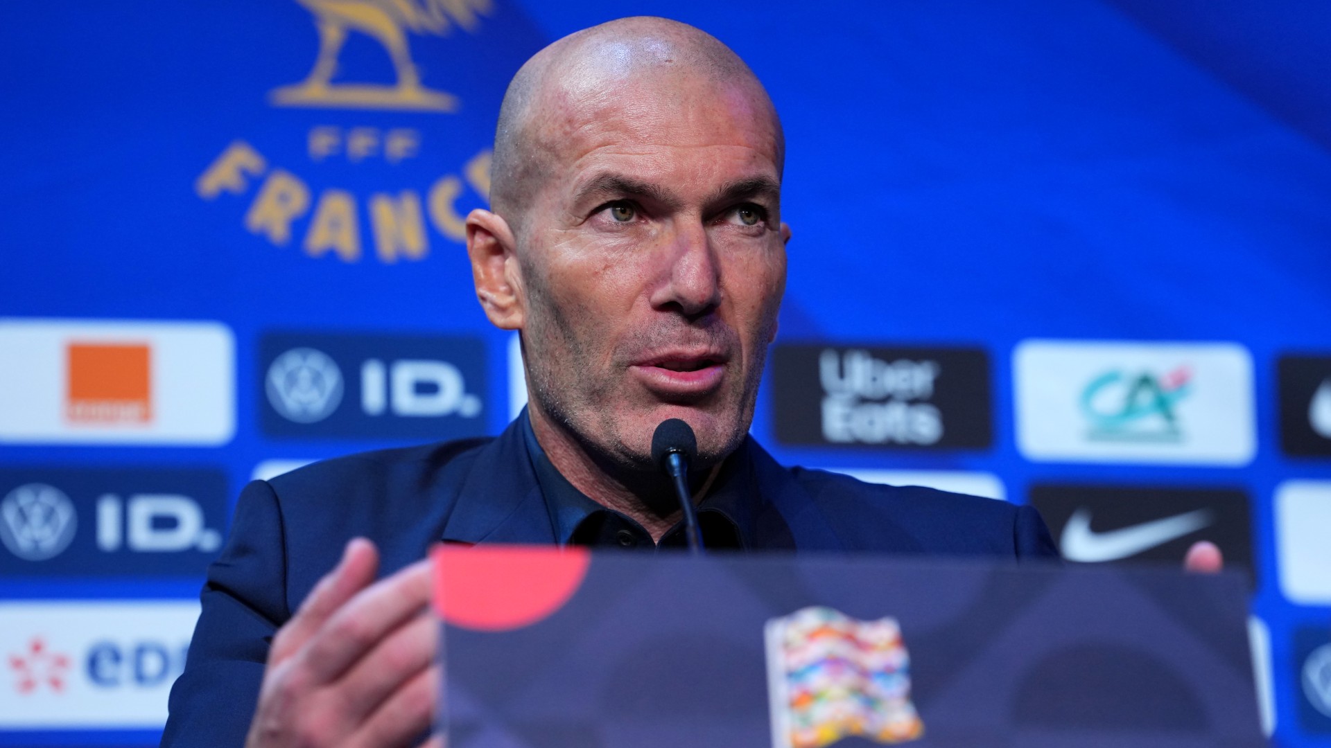 Zidane making changes for France