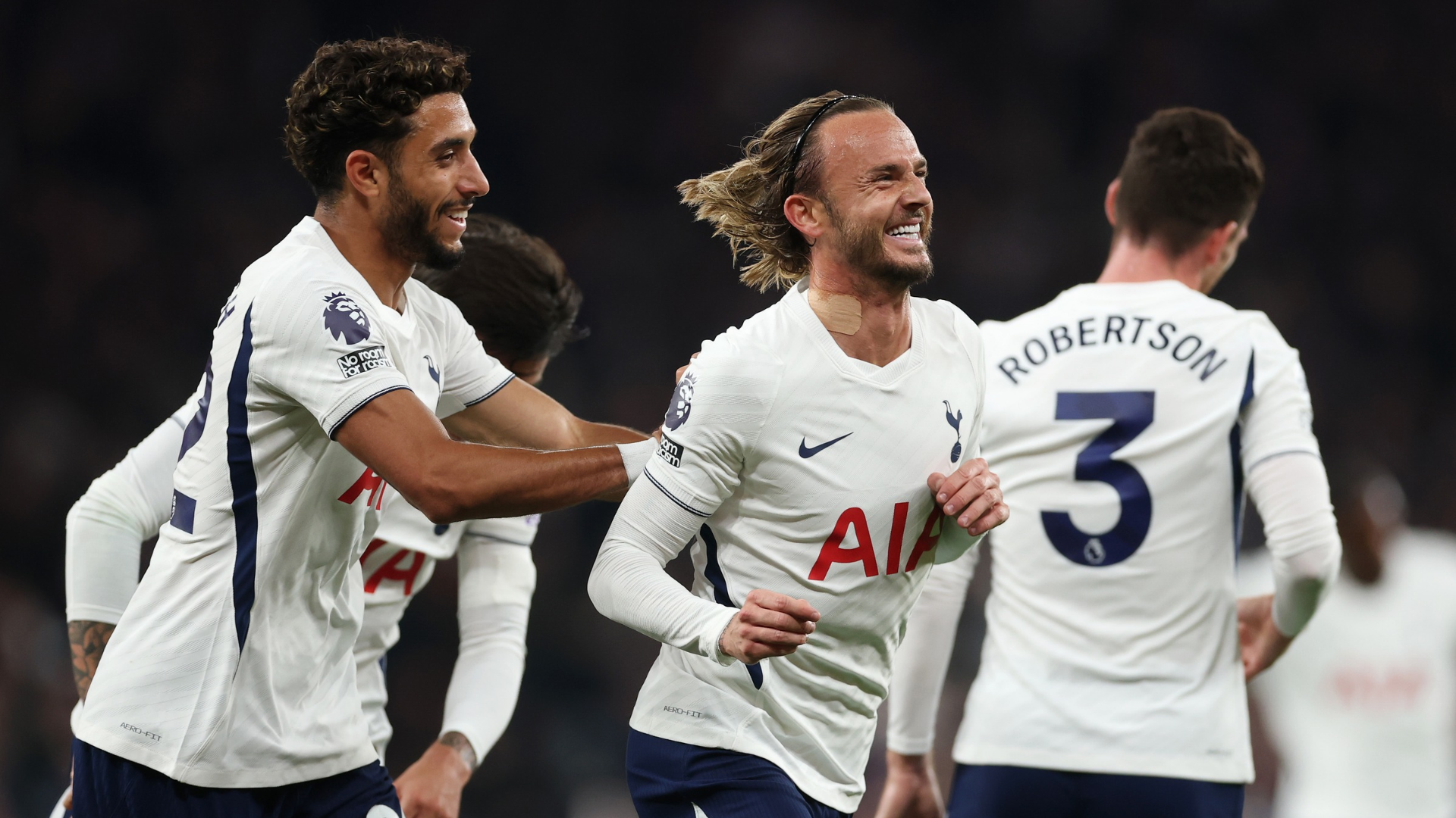 Maddison revels in Spurs comeback