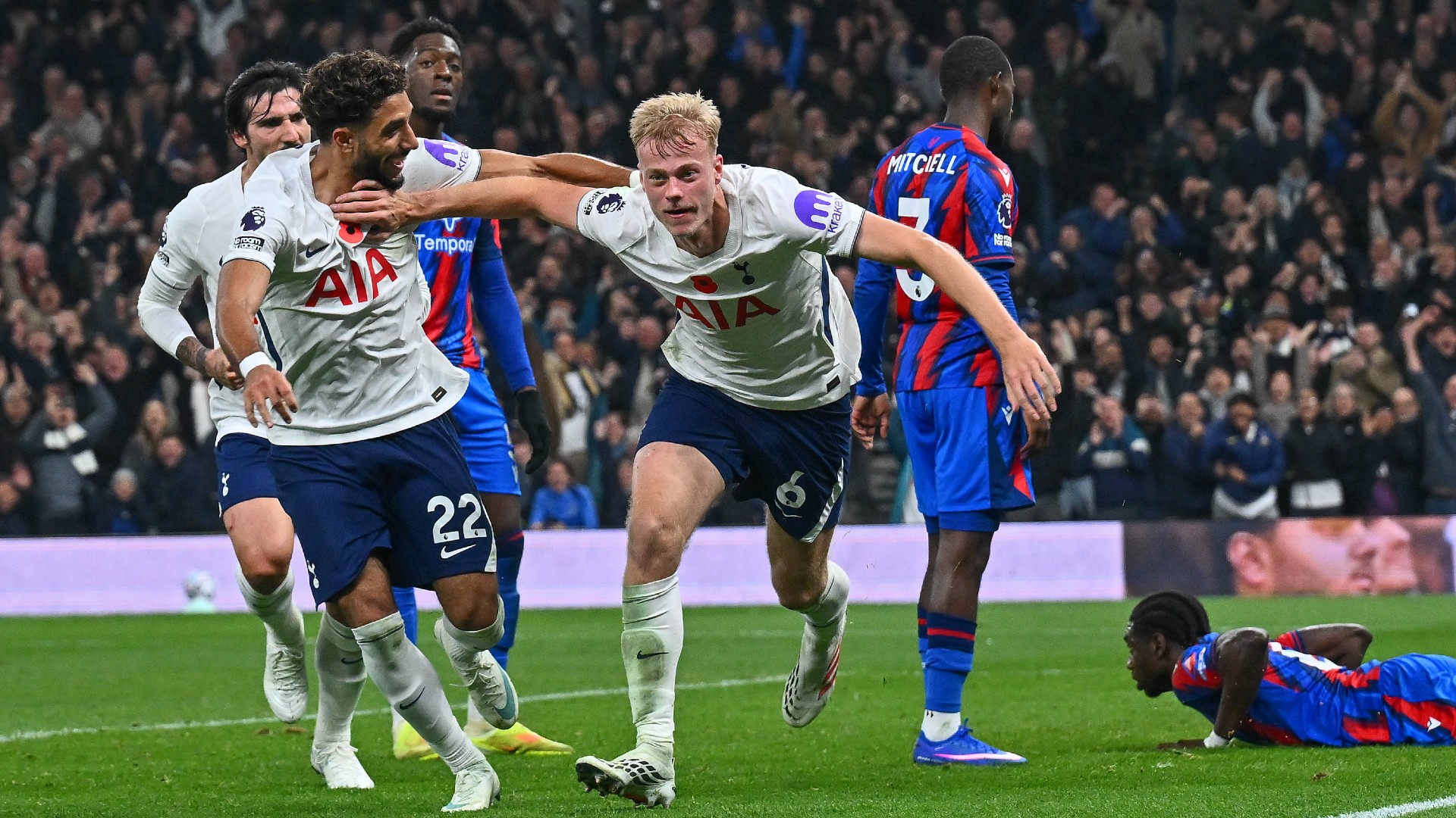 Report: Tottenham 2-0 Palace