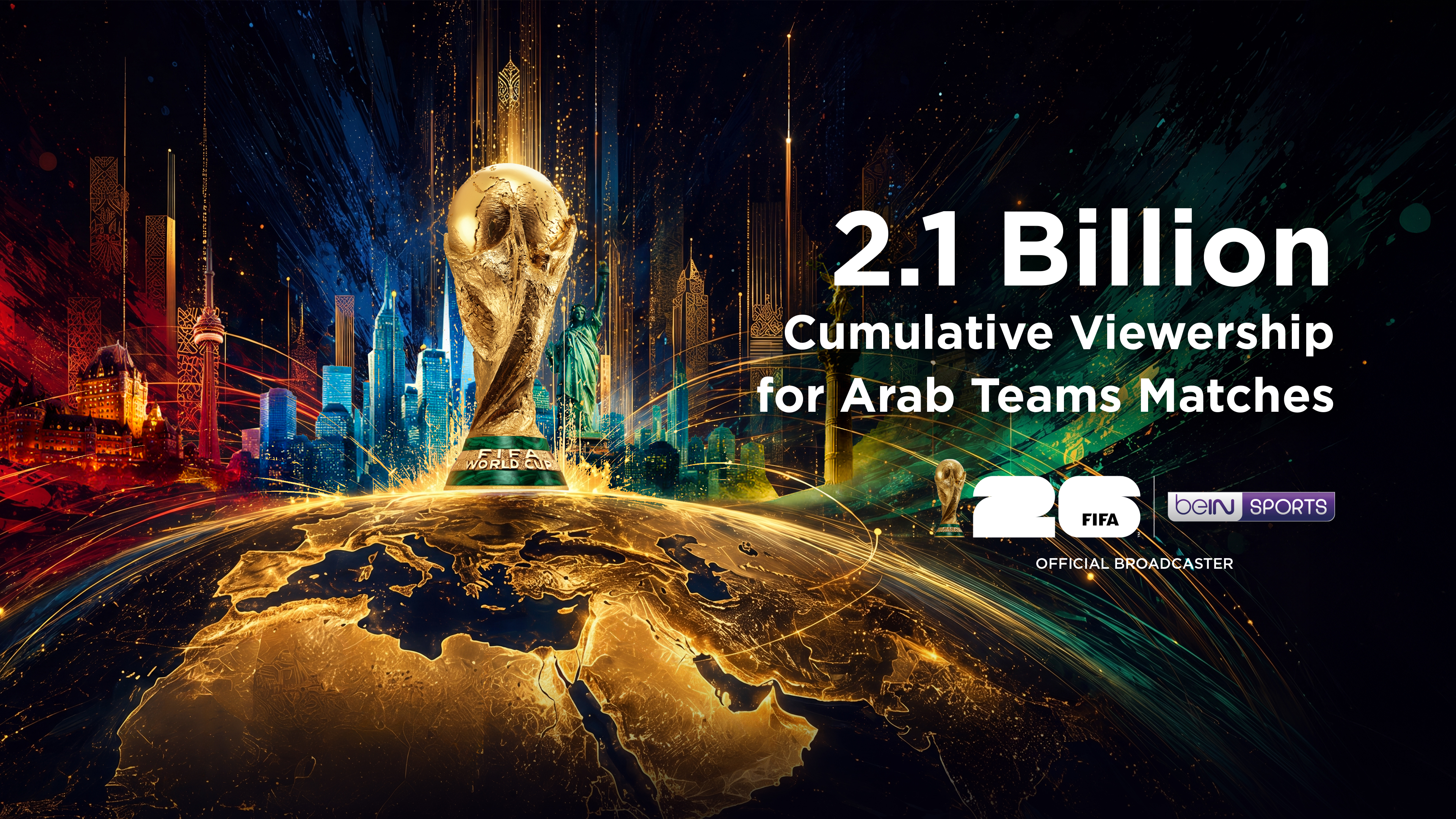2.1 billion viewership on beIN