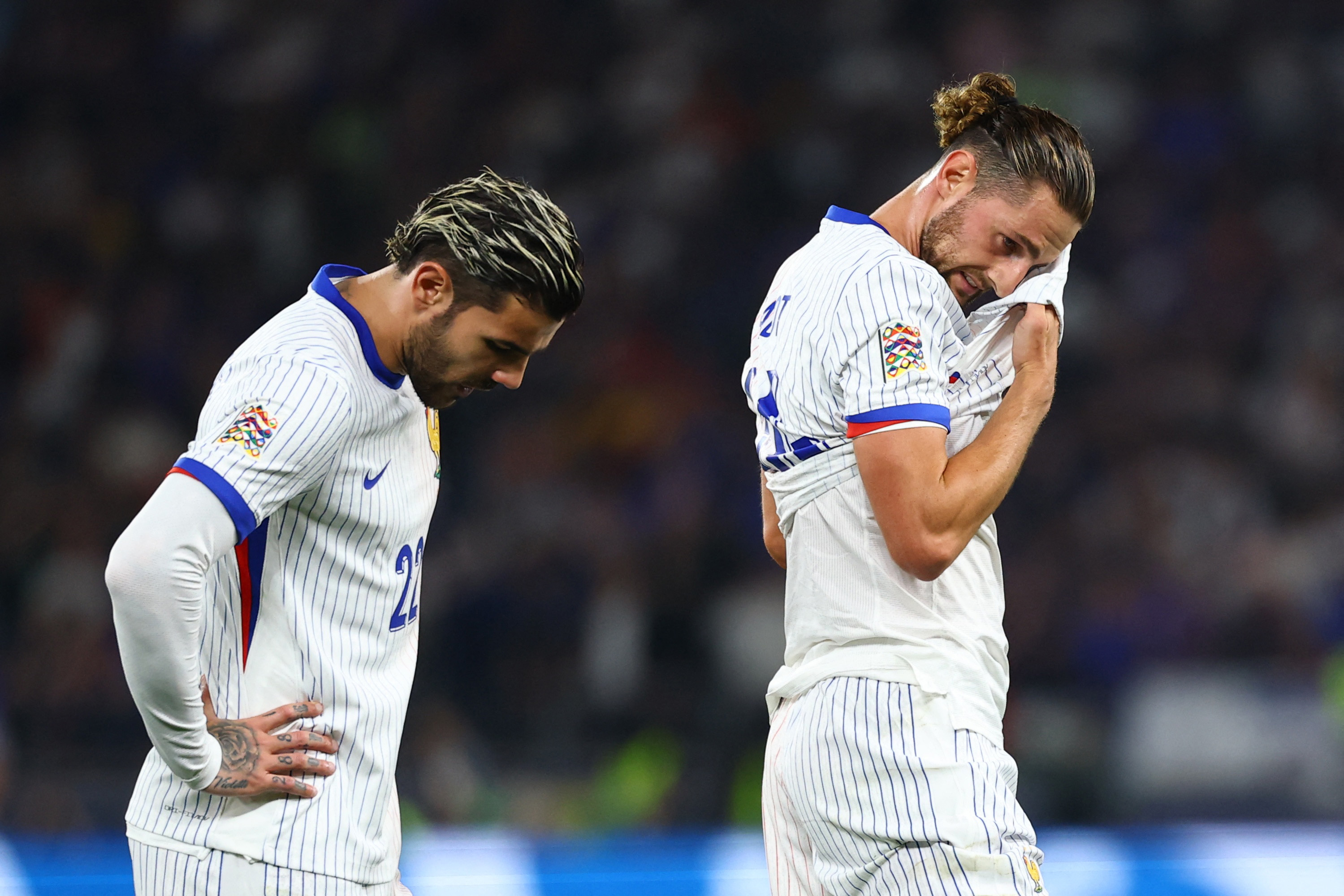 Adrien Rabiot et Théo Hernandez