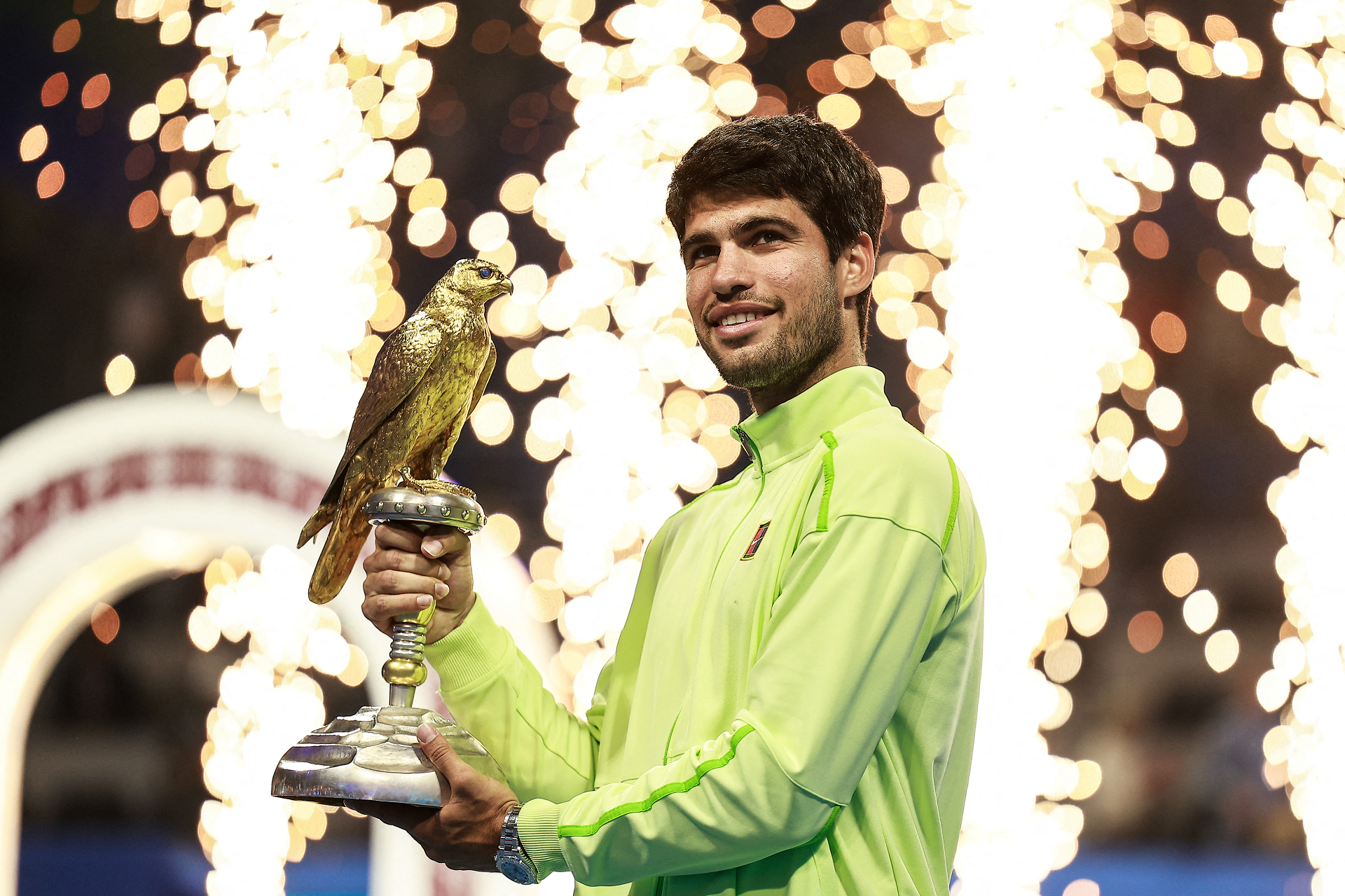 Alcaraz champion Doha