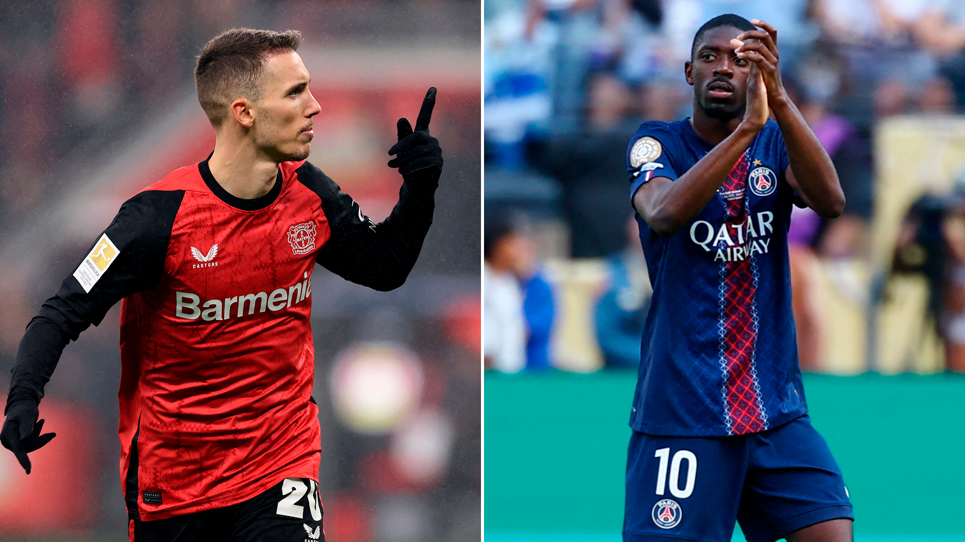 Alex Grimando and Ousmane Dembélé