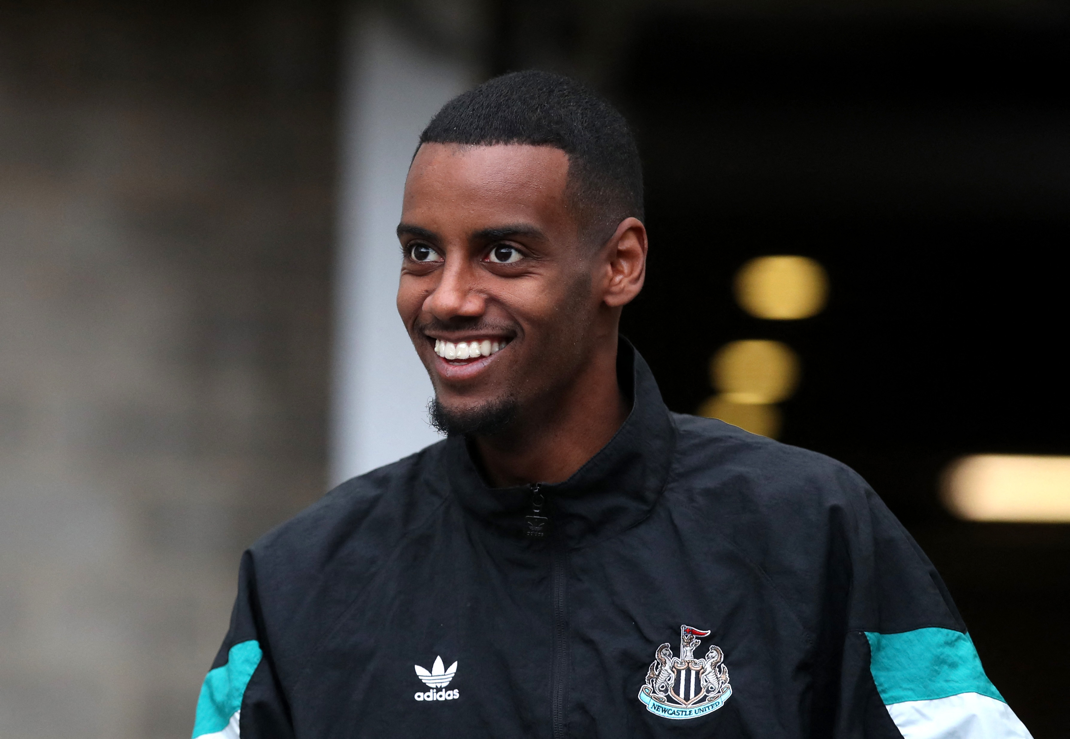 Alexander Isak sourire