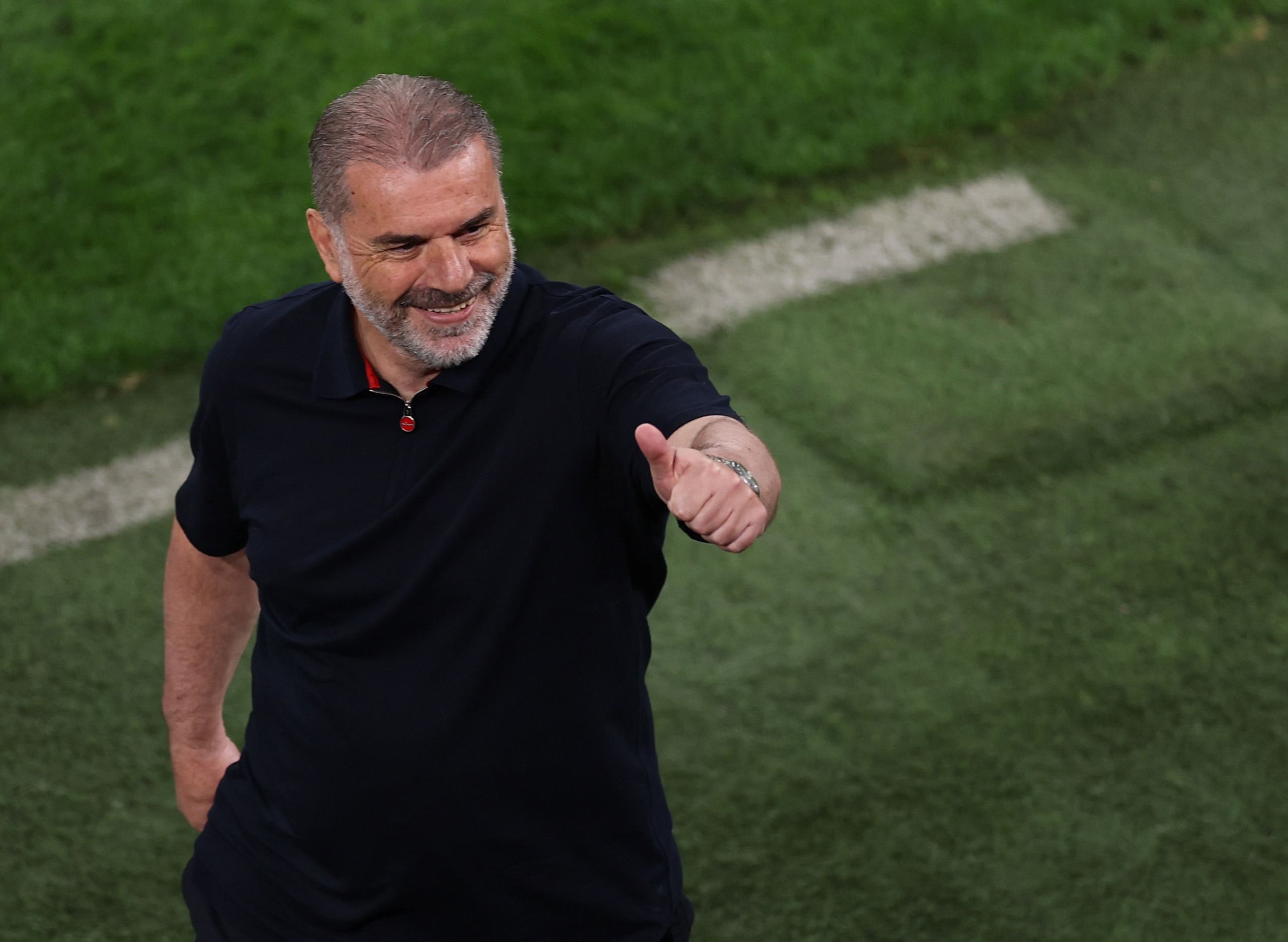 Ange Postecoglou pouce levé