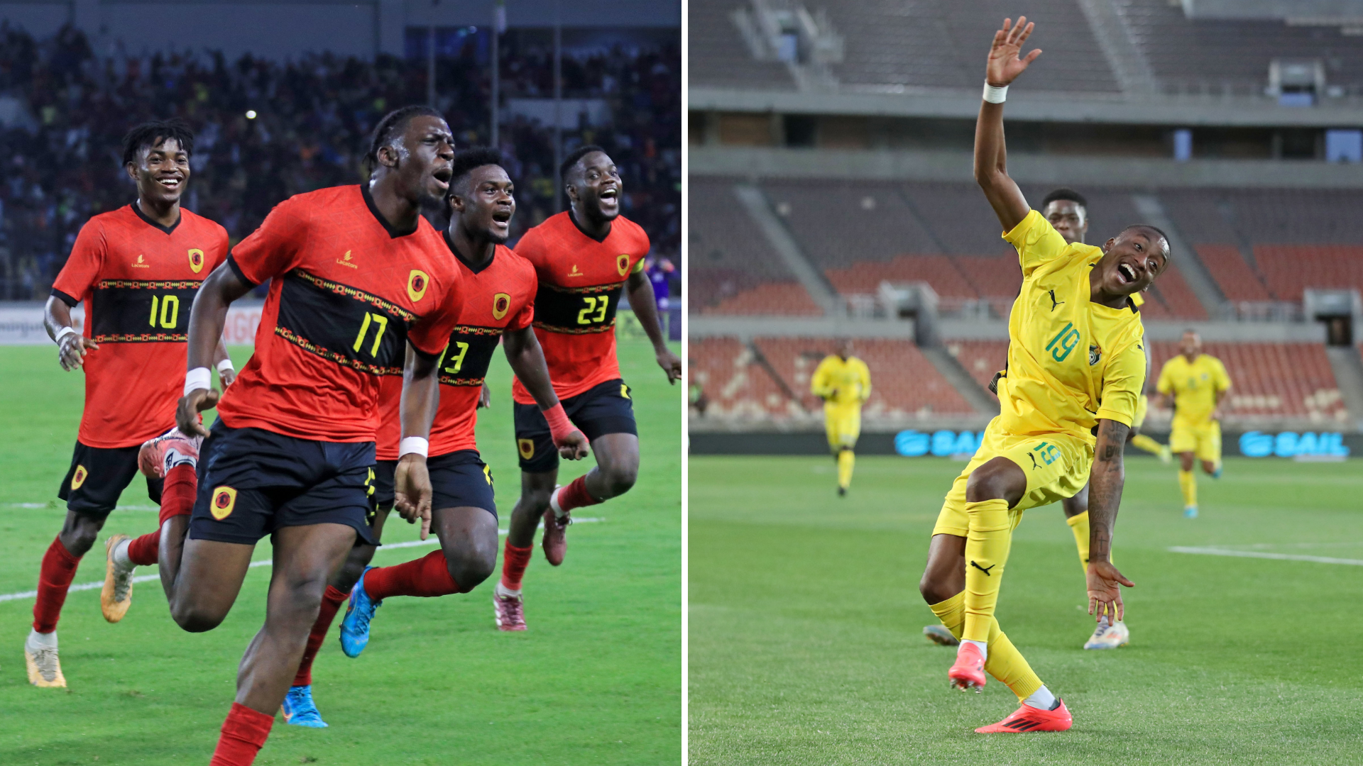 Angola vs Zimbabue