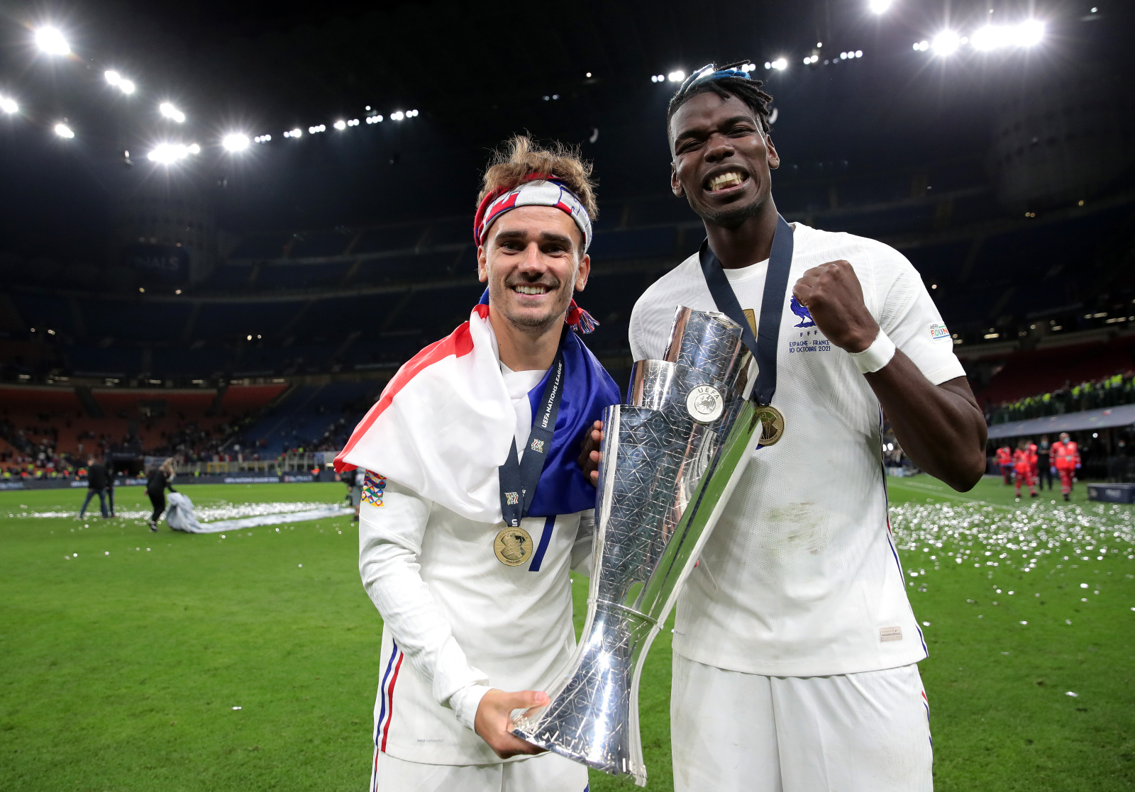 Antoine Griezmann et Paul Pogba