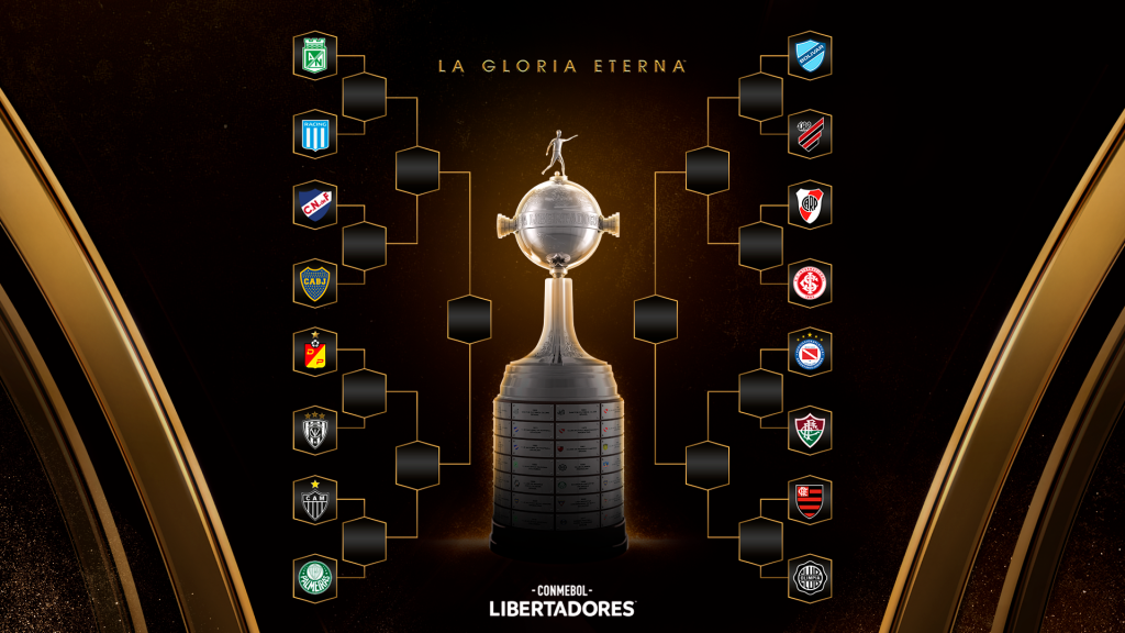 Copa Libertadores 2022 bracket, fixtures, schedule, dates, teams, TV and  streams for Round of 16 to the final