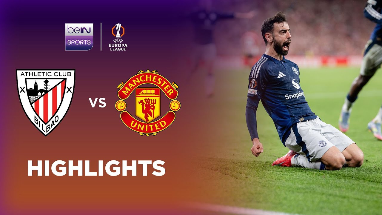 Athletic Club 0-3 Manchester United | Europa League 24/25 Match Highlights