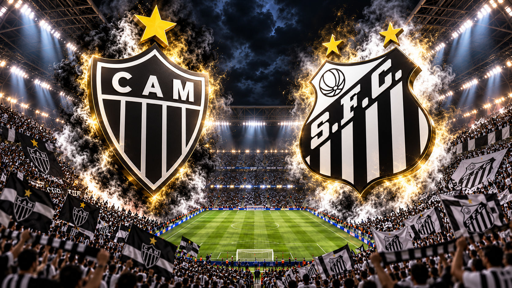 Atlético Mineiro vs Santos FC