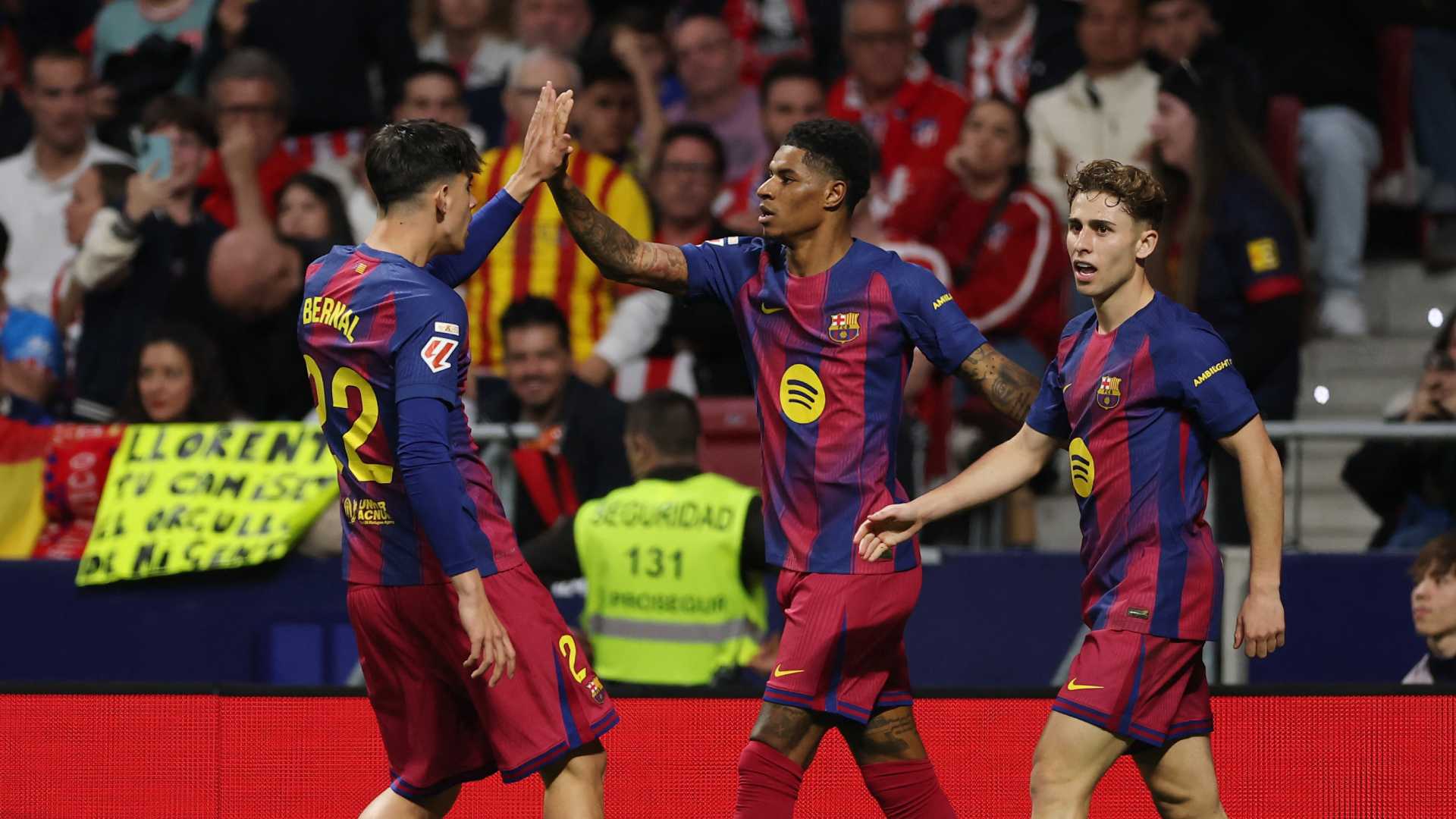 Atlético vs Barcelona Rashford