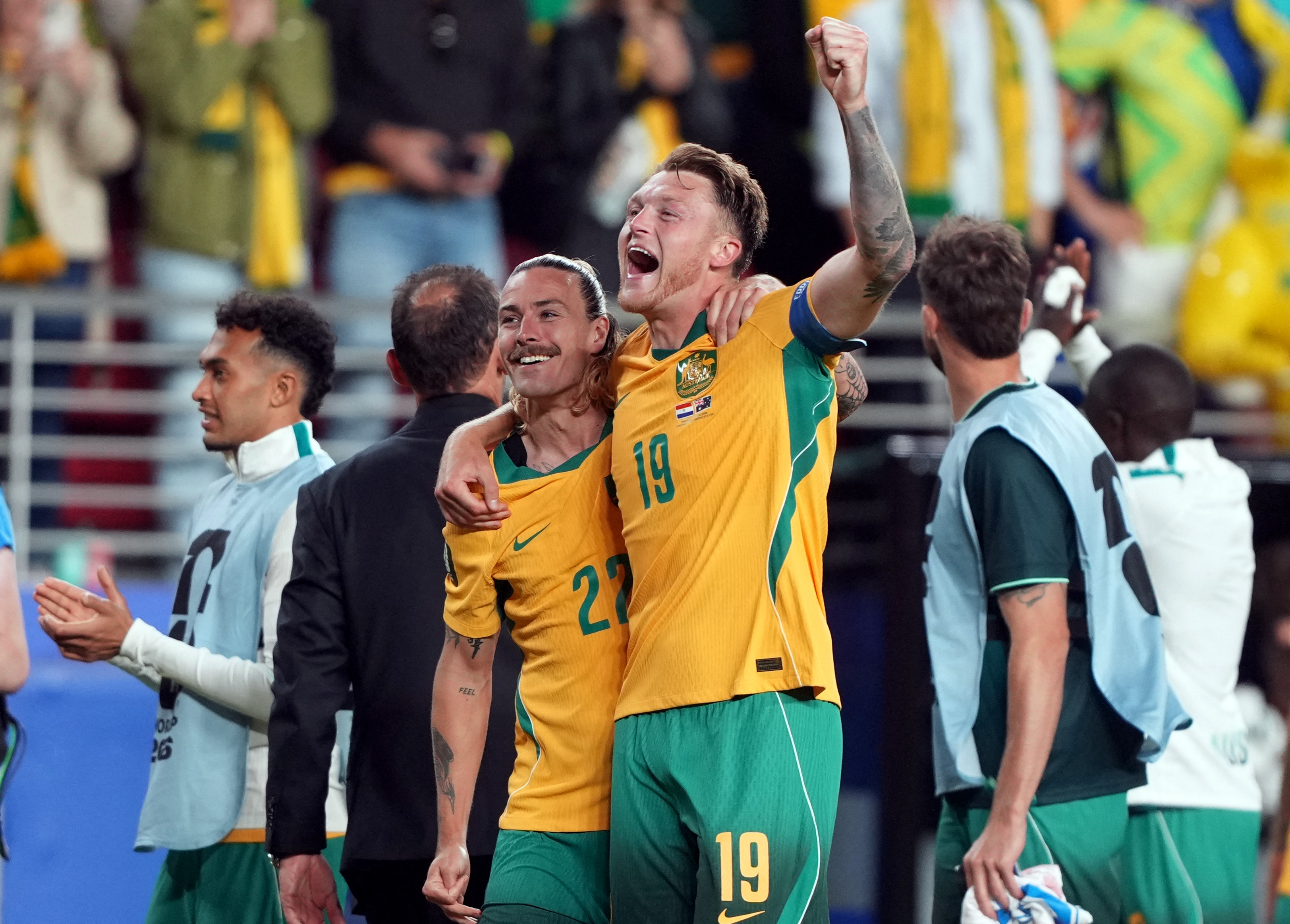 La posible alineación de Australia para enfrentar a Egipto en la Copa del  Mundo FIFA 2026 | beIN SPORTS