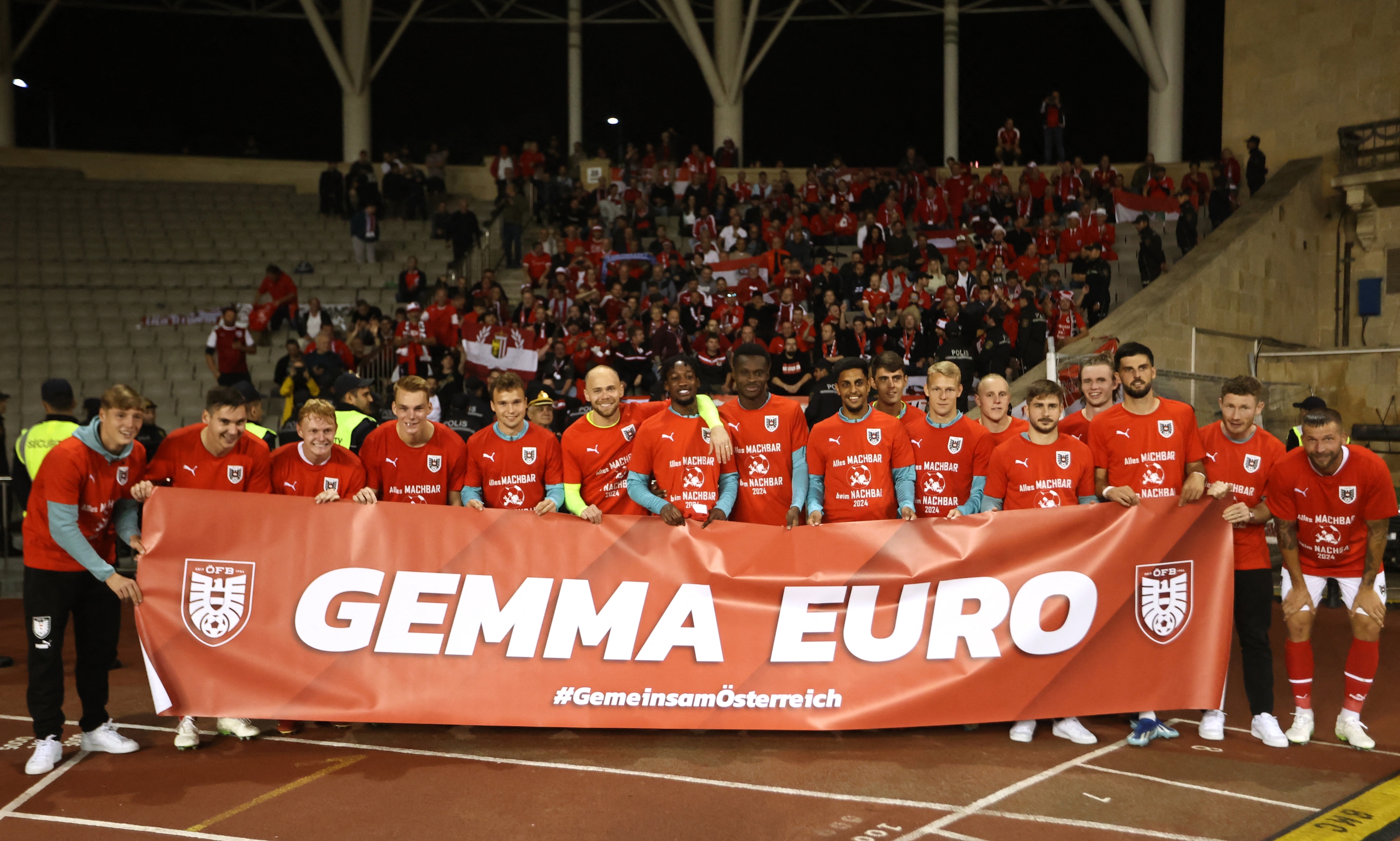 Austria no falla y disputará la Eurocopa 2024