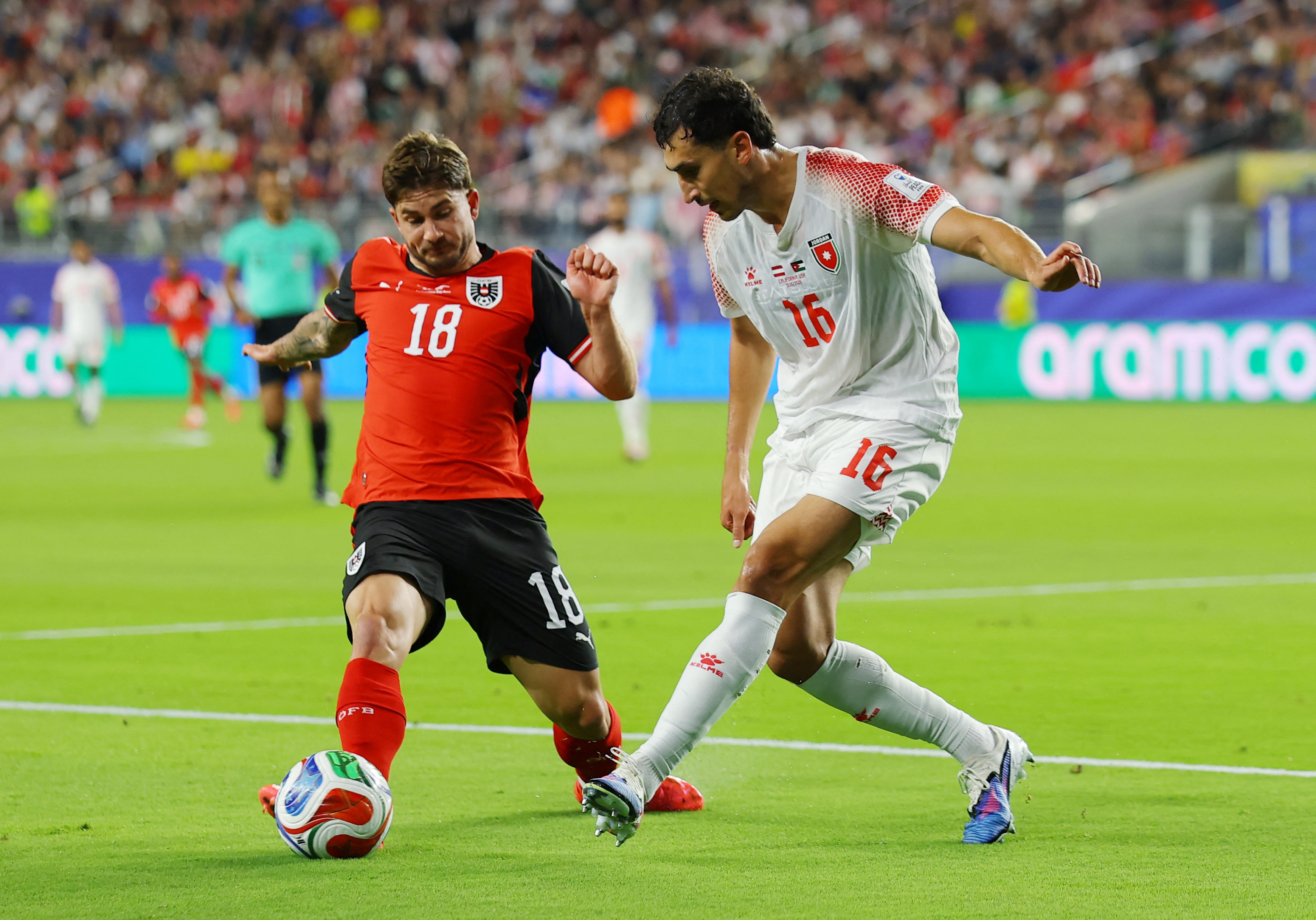 Austria vs Jordan