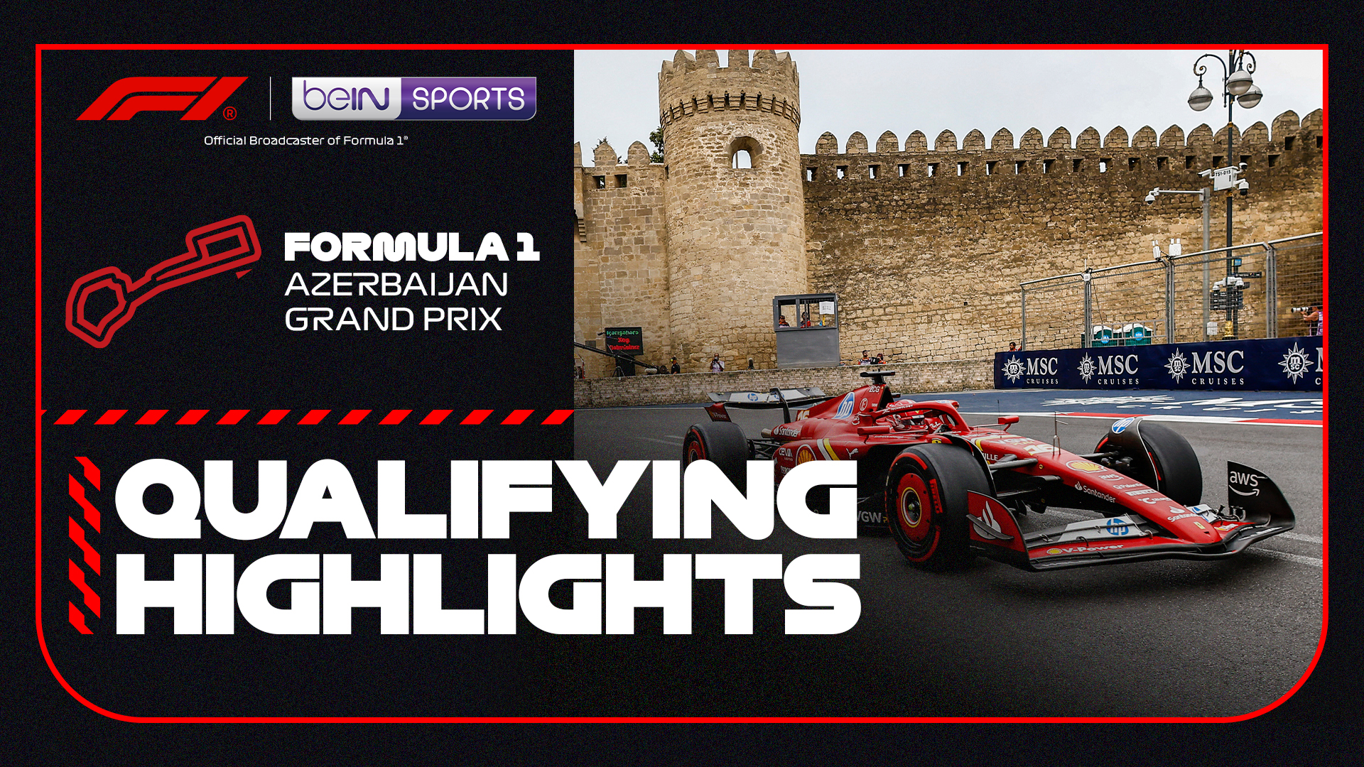 Qualifying Highlights | Formula 1 Azerbaijan Grand Prix 2024