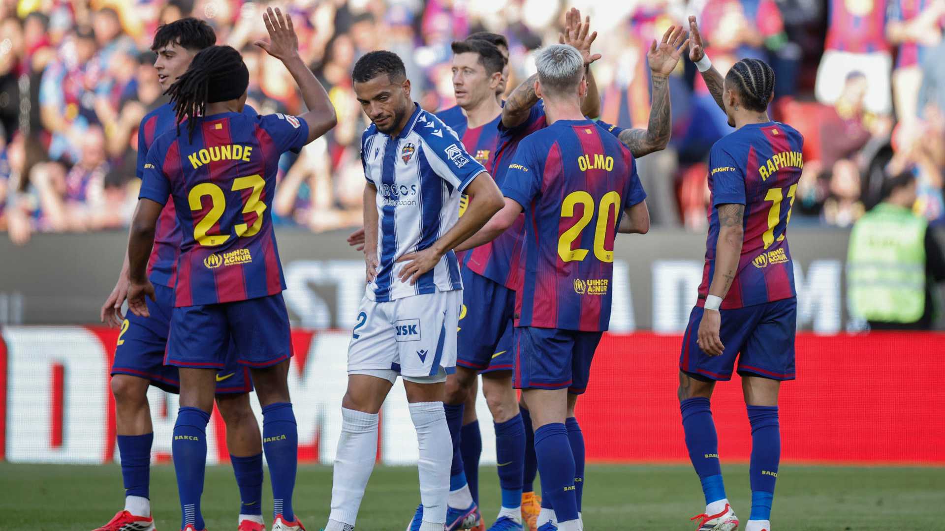 Barcelona vs Levante