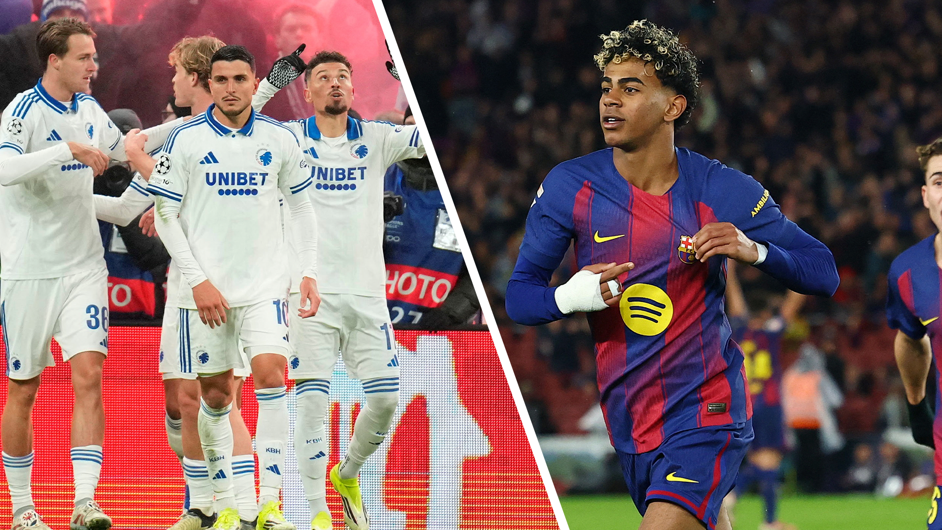 Barcelona, Copenhagen