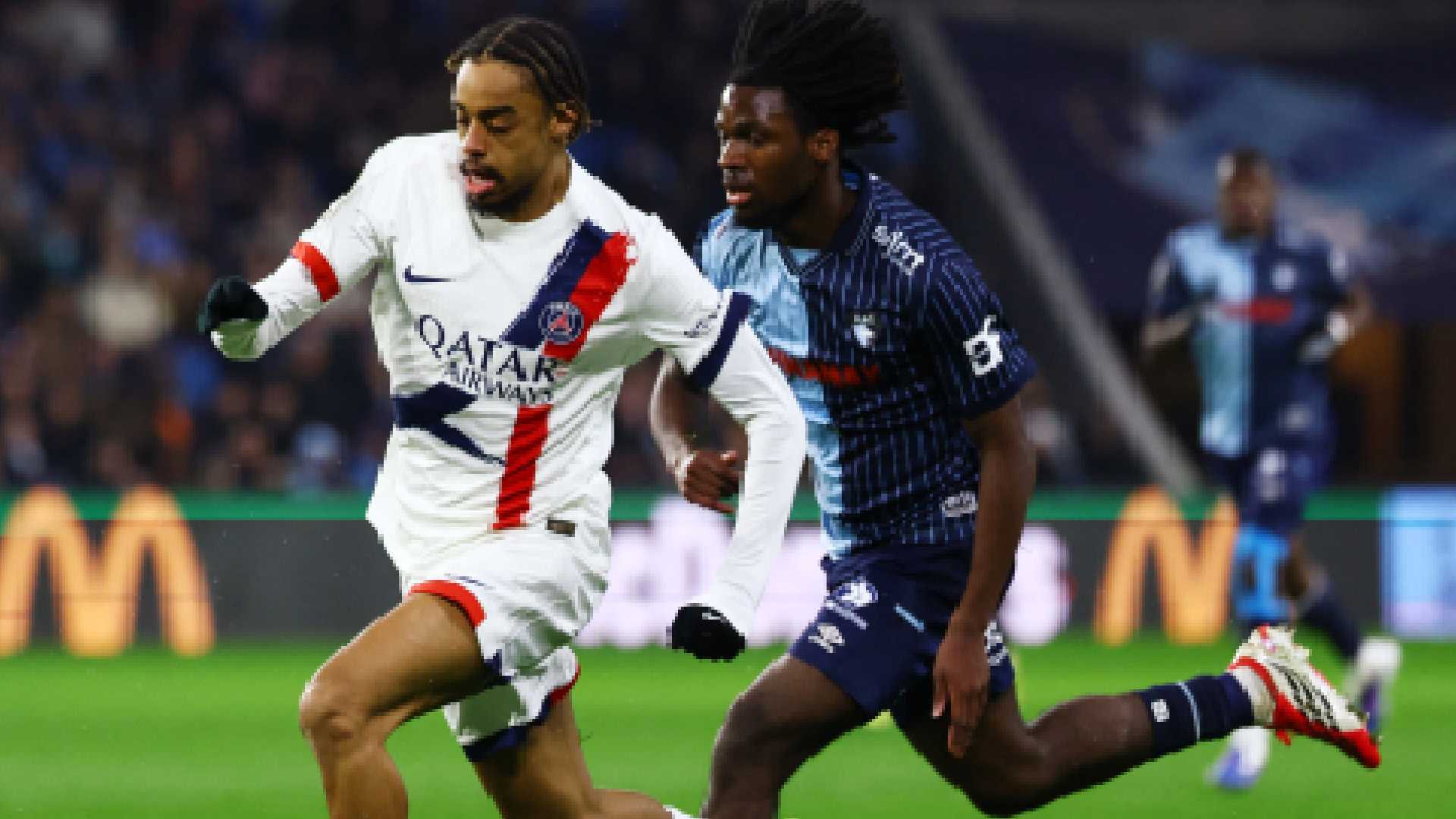 Barcola Le Havre vs PSG
