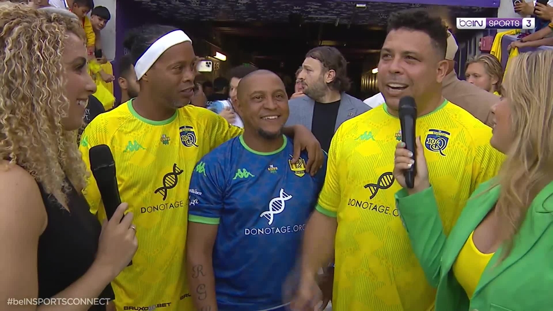 Ronaldinho and Roberto Carlos Announce The Beautiful Game by R10