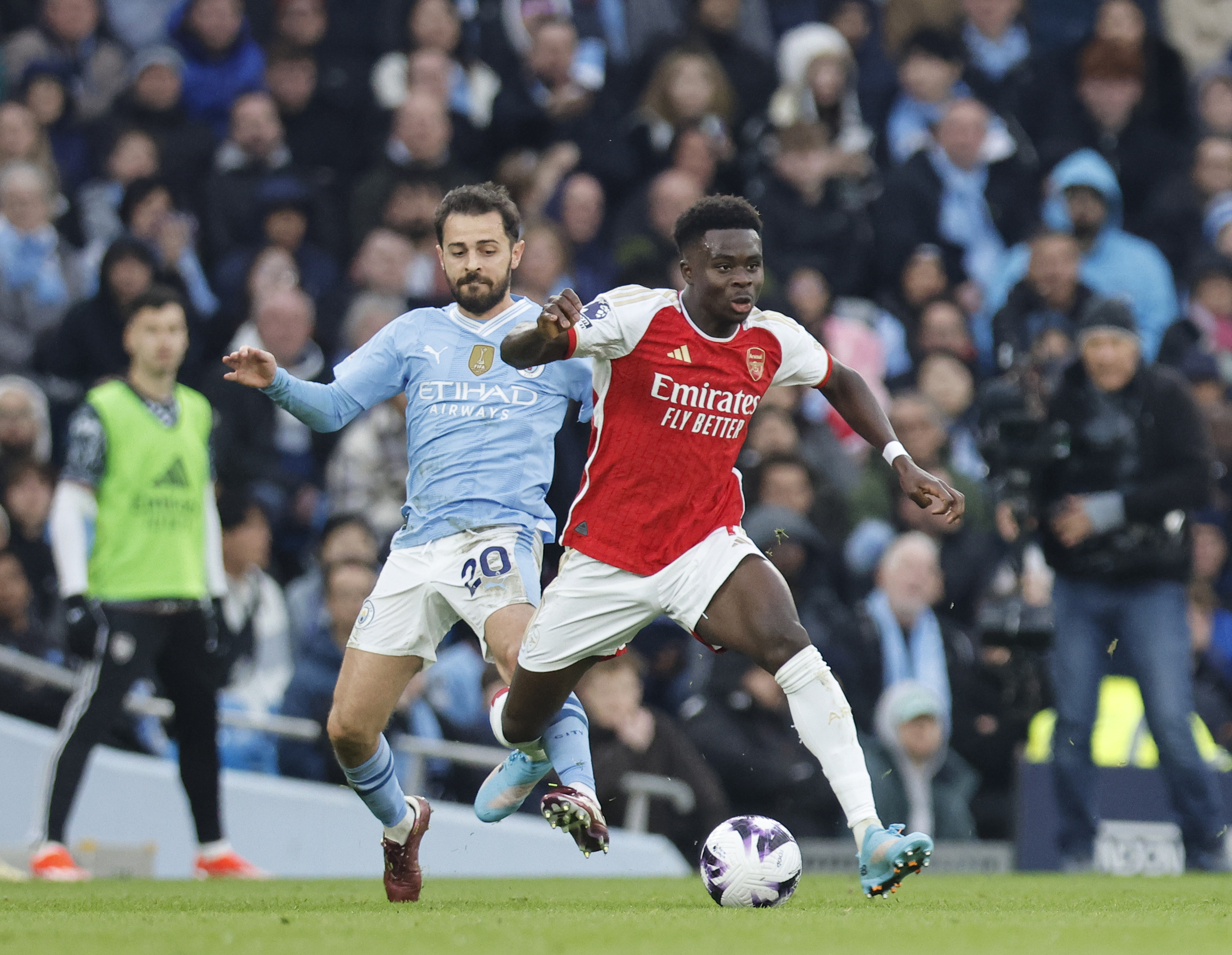 Bernardo Silva et Buyako Saka