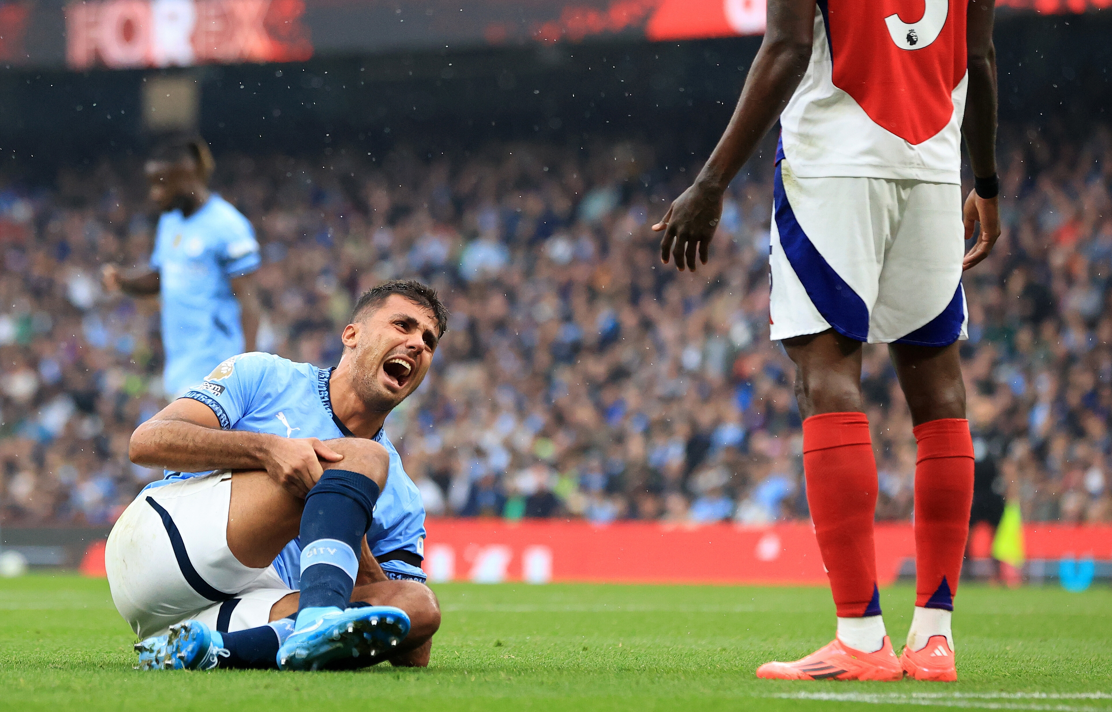 Blessure de Rodri contre Arsenal