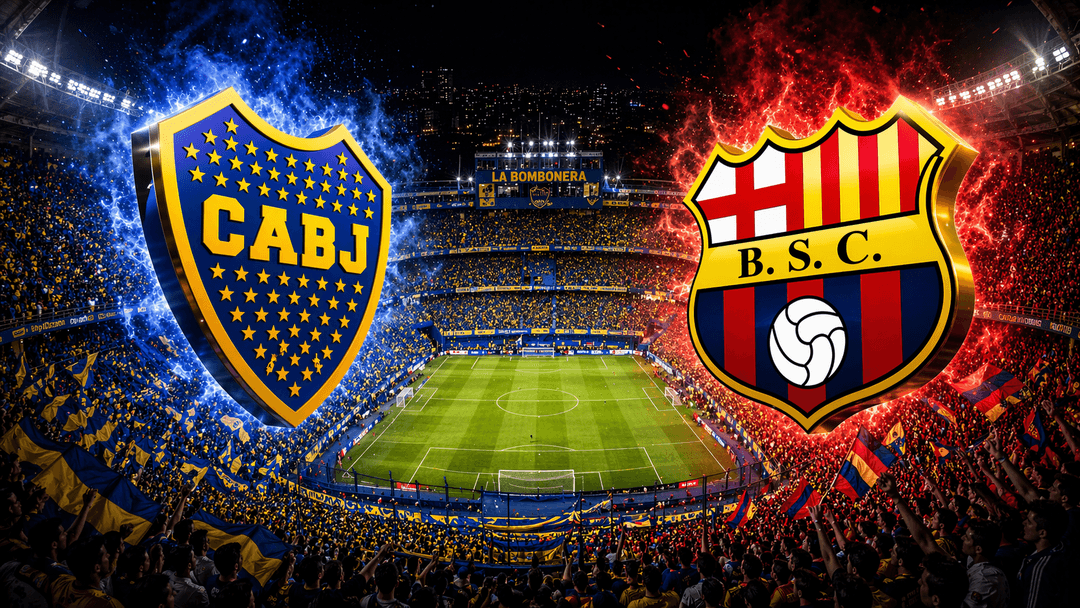 Boca Juniors vs Barcelona SC en vivo