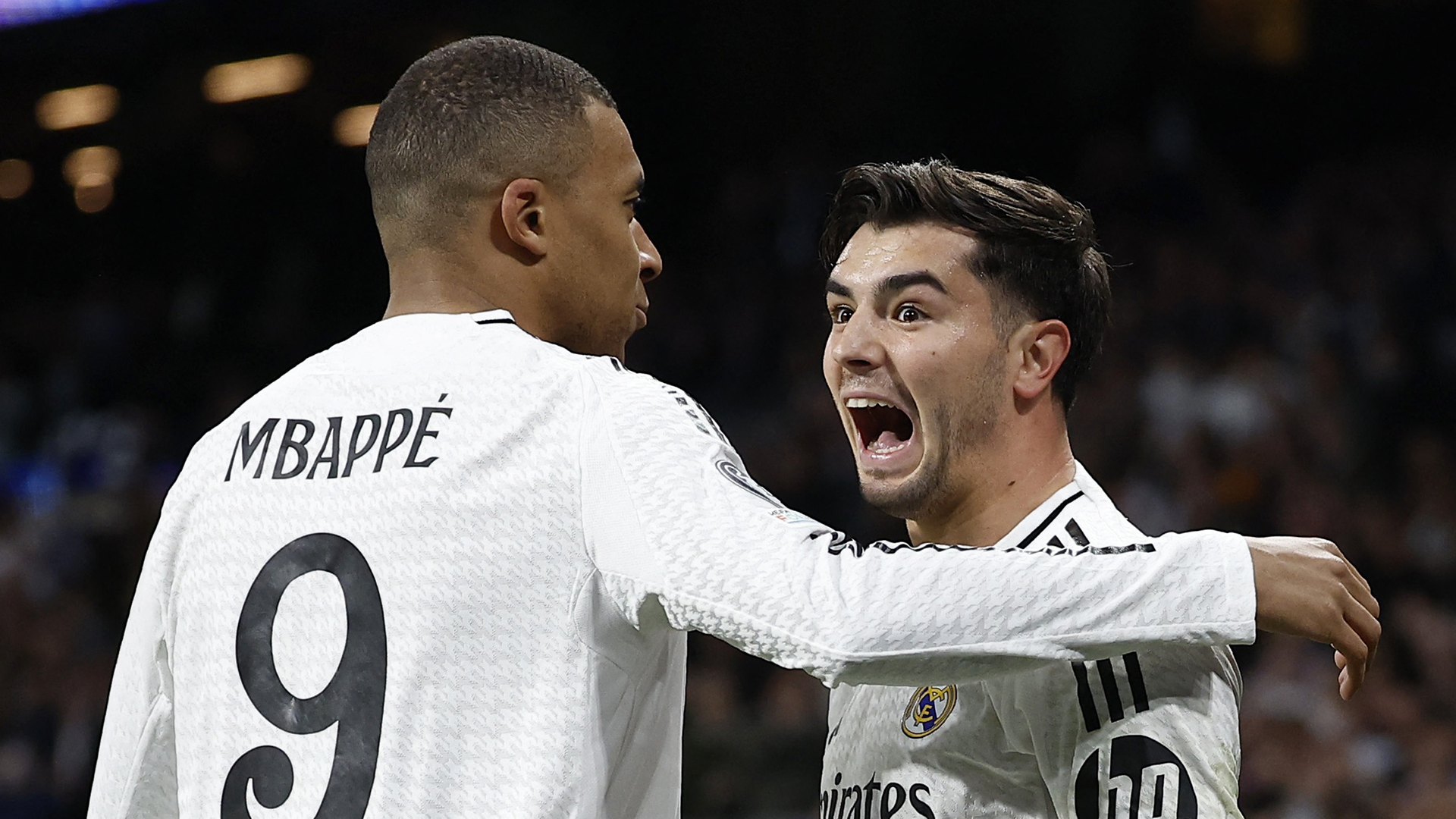 Brahim Díaz y Kylian Mbappé