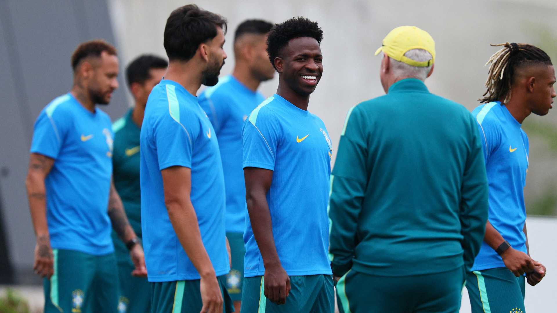 Brasil entrenamiento