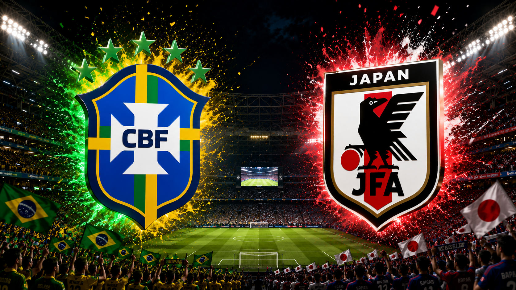 Brasil vs Japón