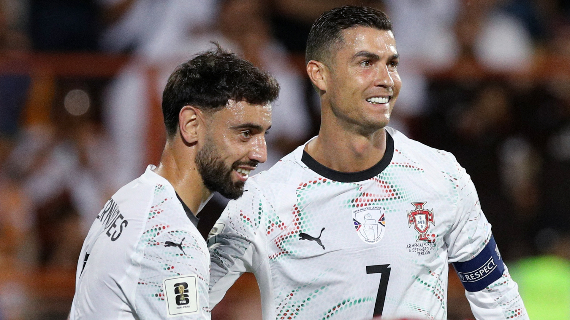 Bruno Fernandes, Cristiano Ronaldo