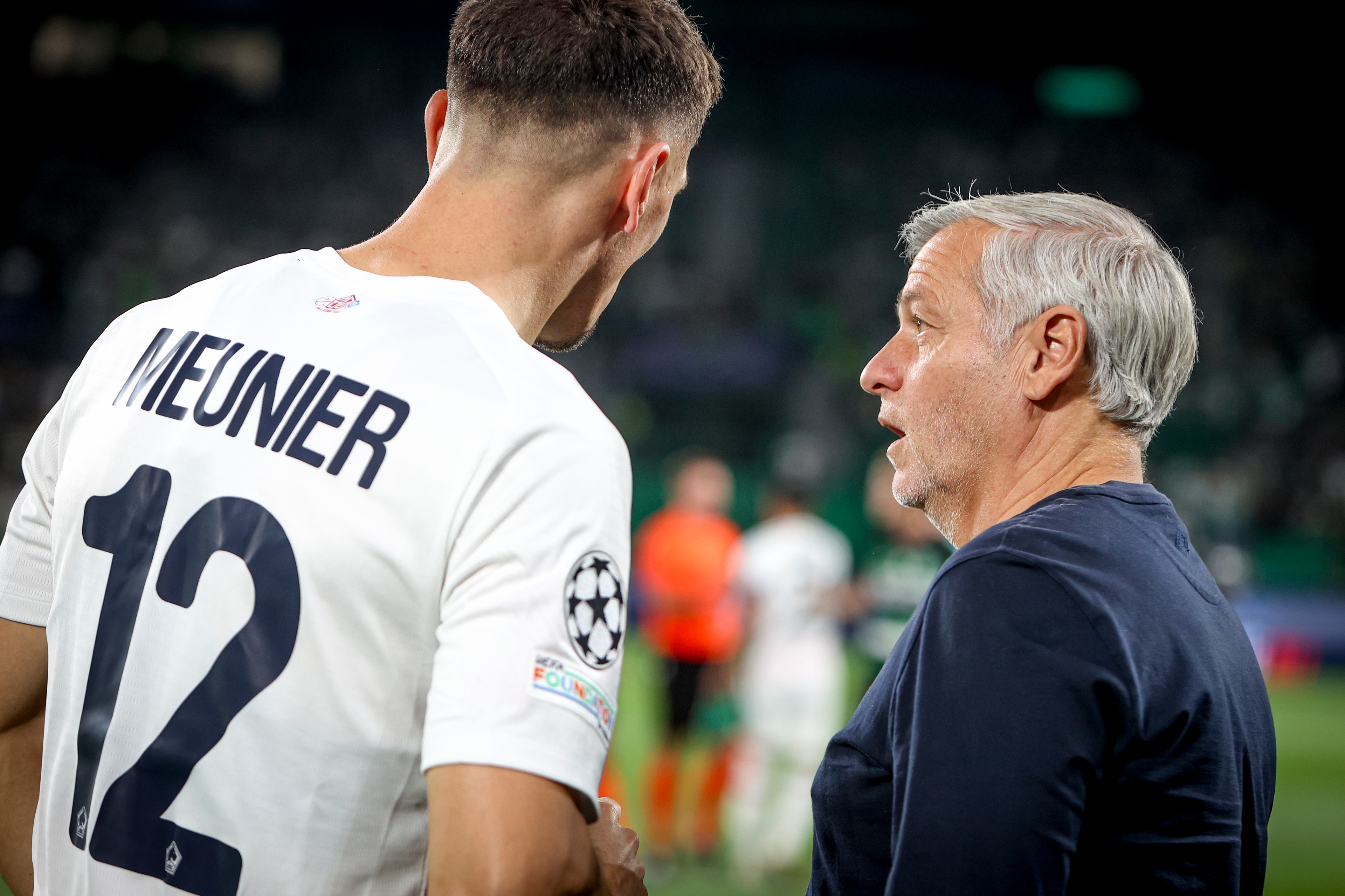 Bruno Genesio et Thomas Meunier